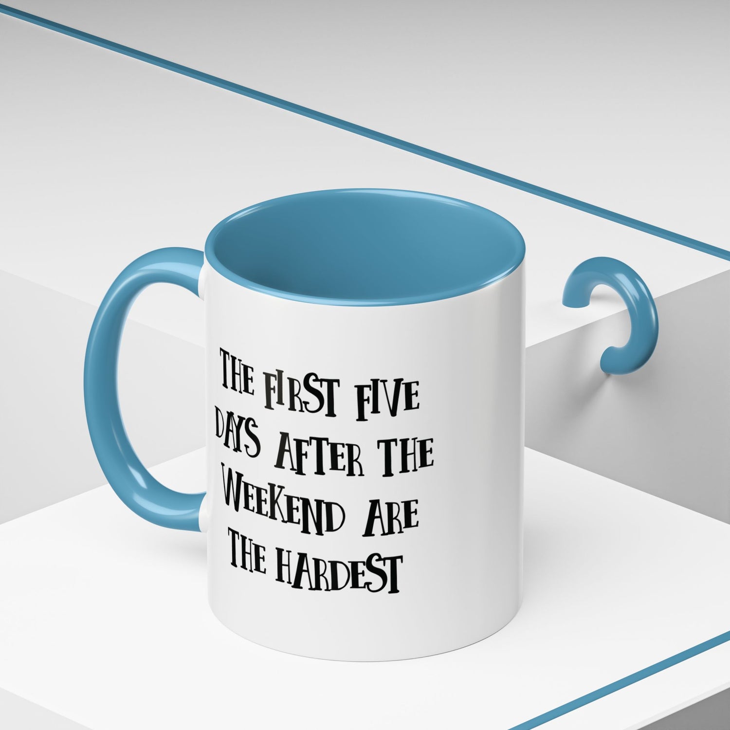 Motivational Coffee Mug, Cute Coffee Cup, Office Humor Mug, Gift for Her, Inspirational Tea Mug, Weekend Recovery Cup