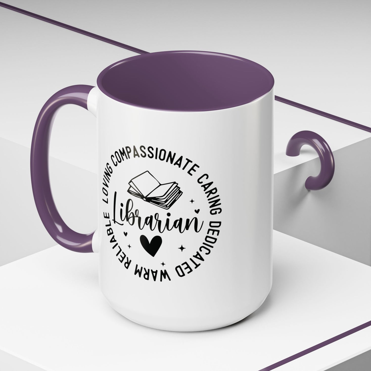 Librarian Coffee Mug - Unique Gift for Book Lovers, Personalized Mug, Literary Decor, Teacher Appreciation