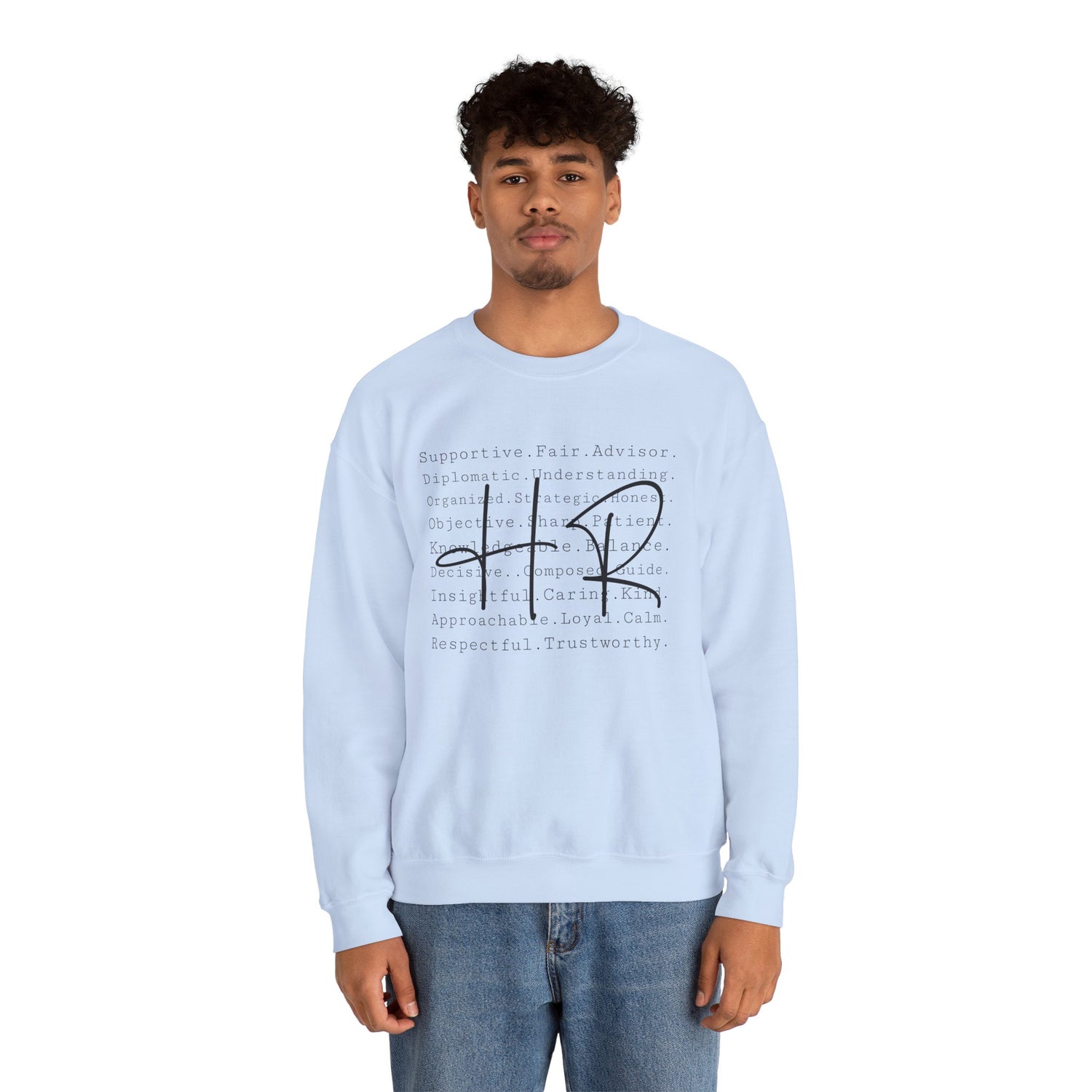 Supportive HR Advisor Sweatshirt, Unisex Crewneck Sweatshirt, Gift for HR Professionals