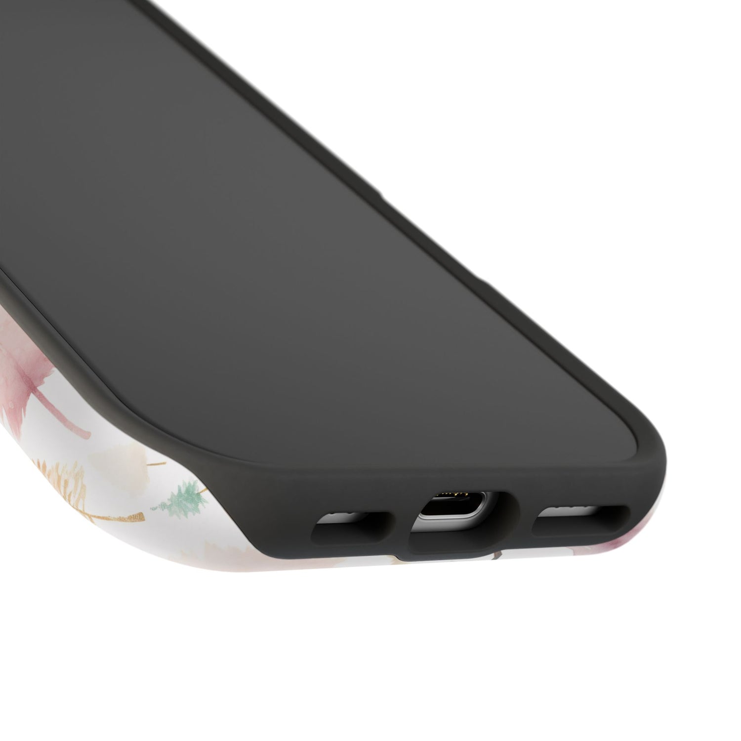 Watercolor Christmas Trees Impact-Resistant Phone Case, iPhone, Samsung