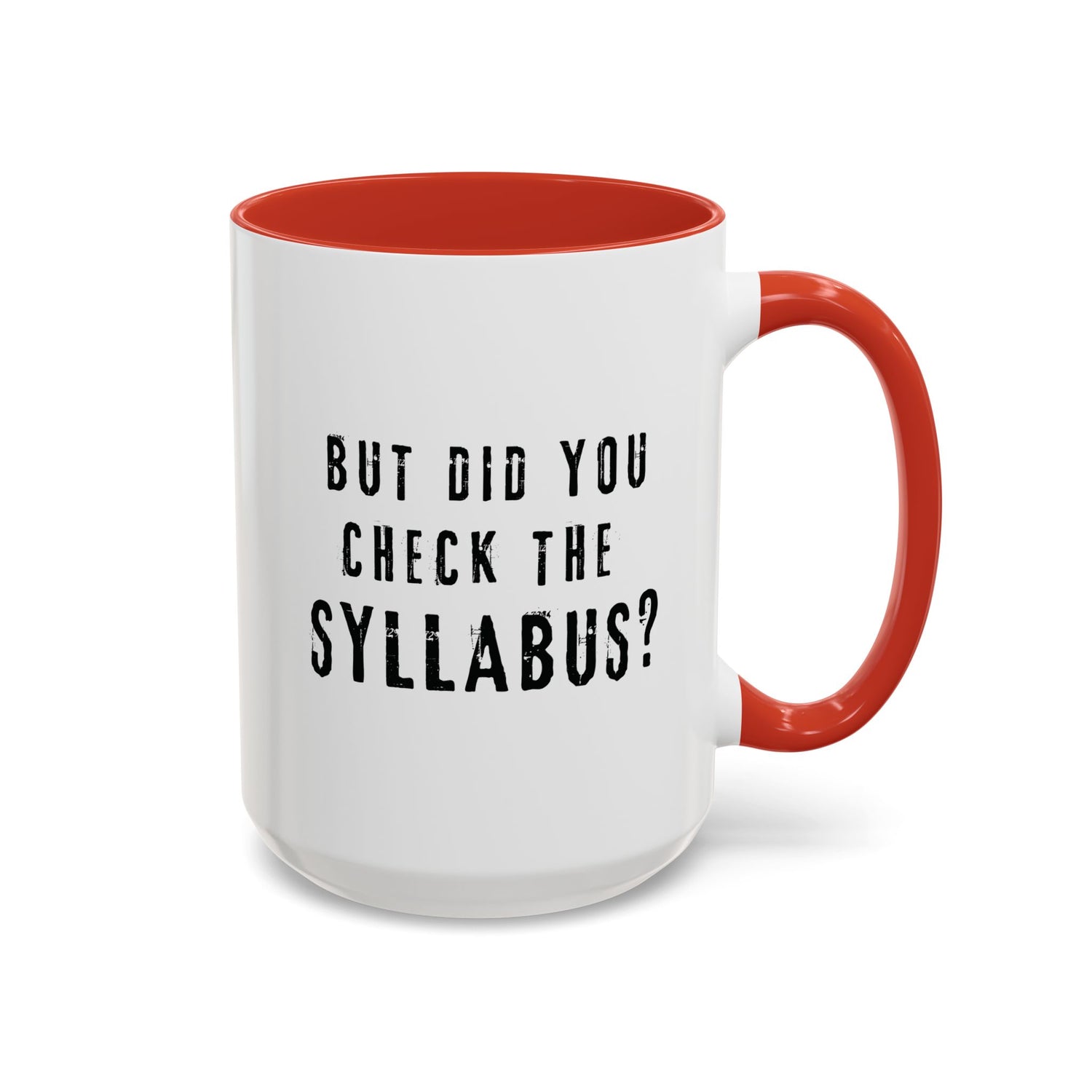 Coffee Mug - Did you check the syllabus Funny