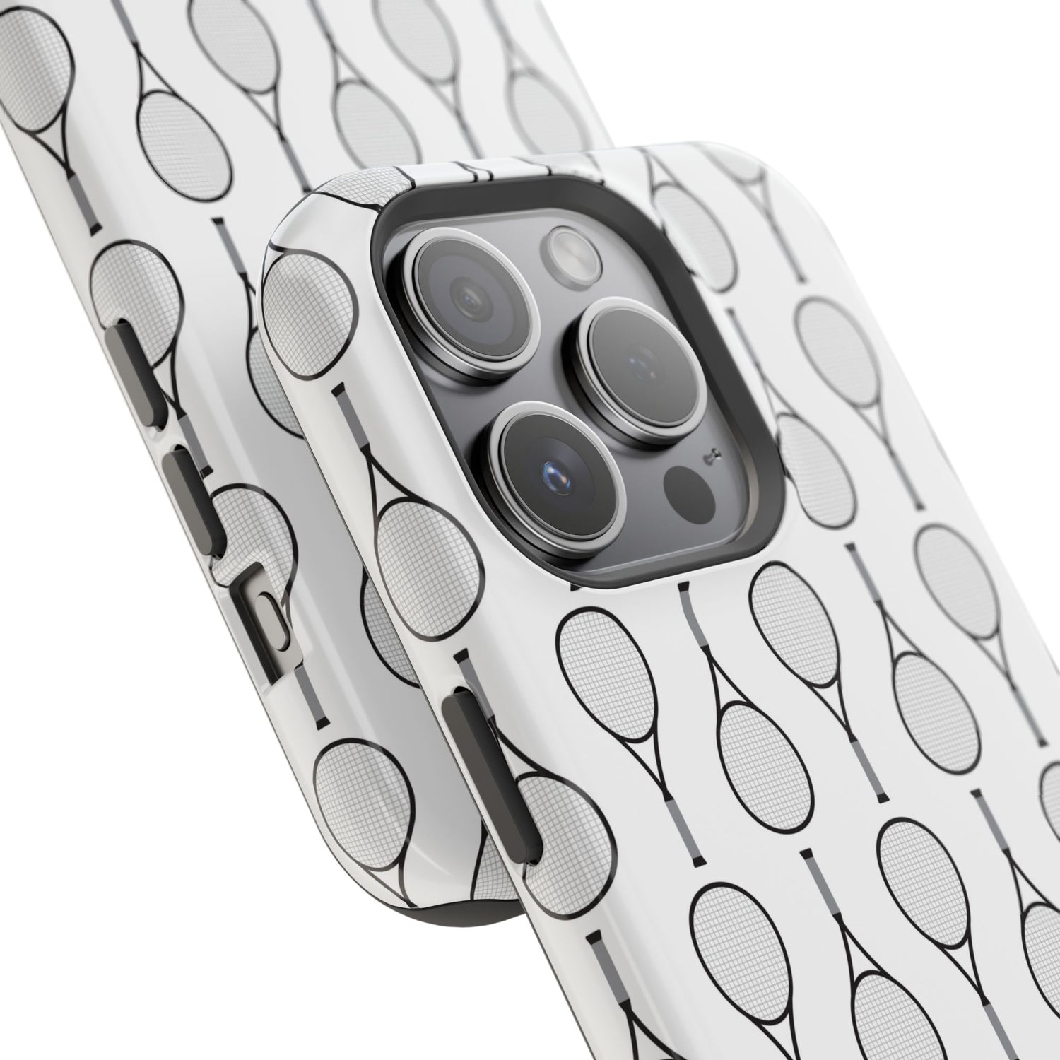 Impact-Resistant Phone Case- Tennis Racquets