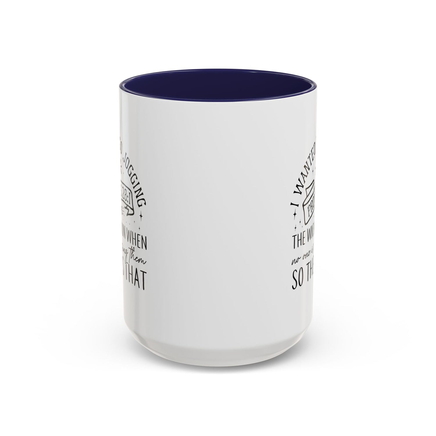 Inspirational Coffee Mug for Christian Joggers, Proverbs 28:1 Quote Mug, Funny Workout Gift, Motivational Drinkware, Exercise Humor