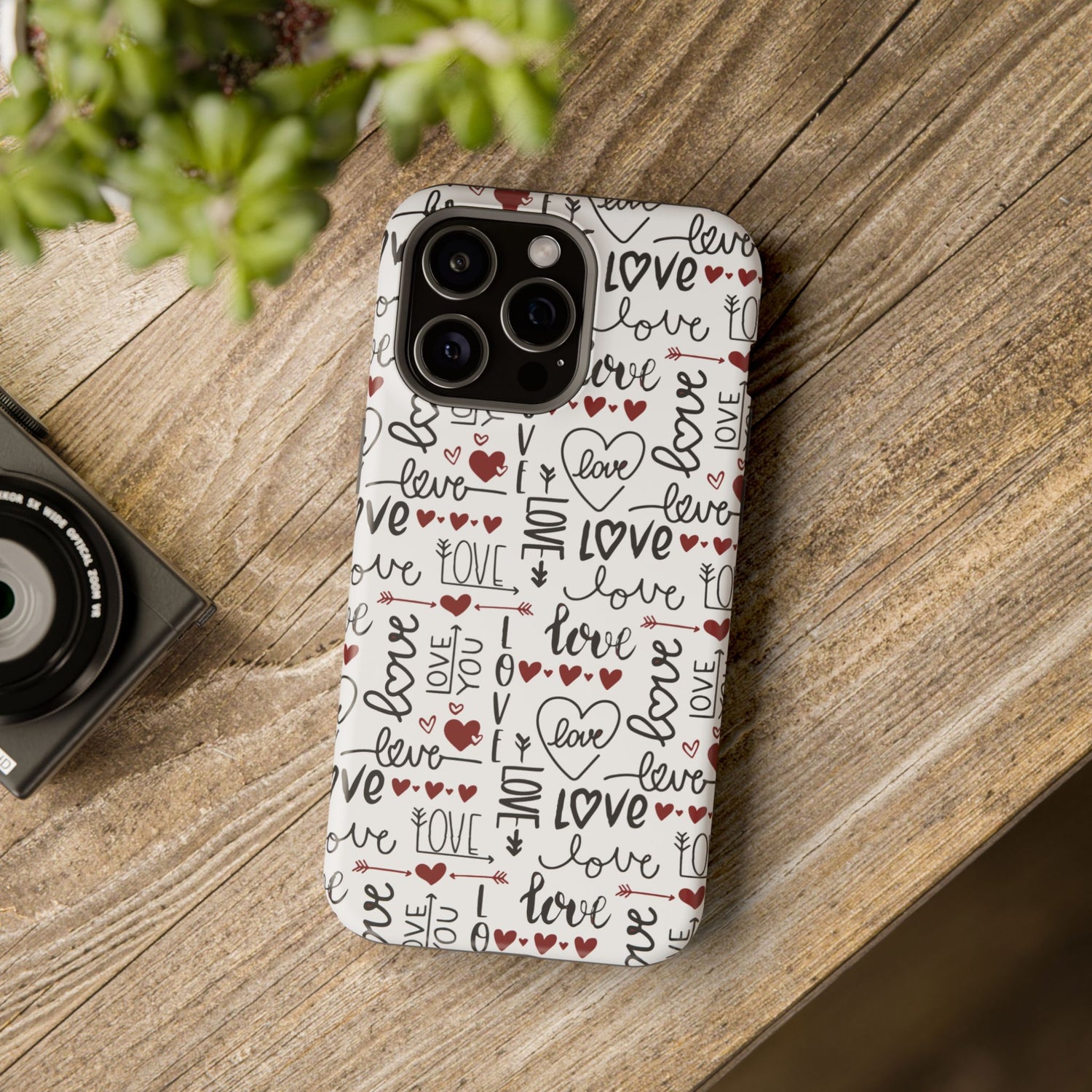 Impact-Resistant Cases-Valentine's Day Love
