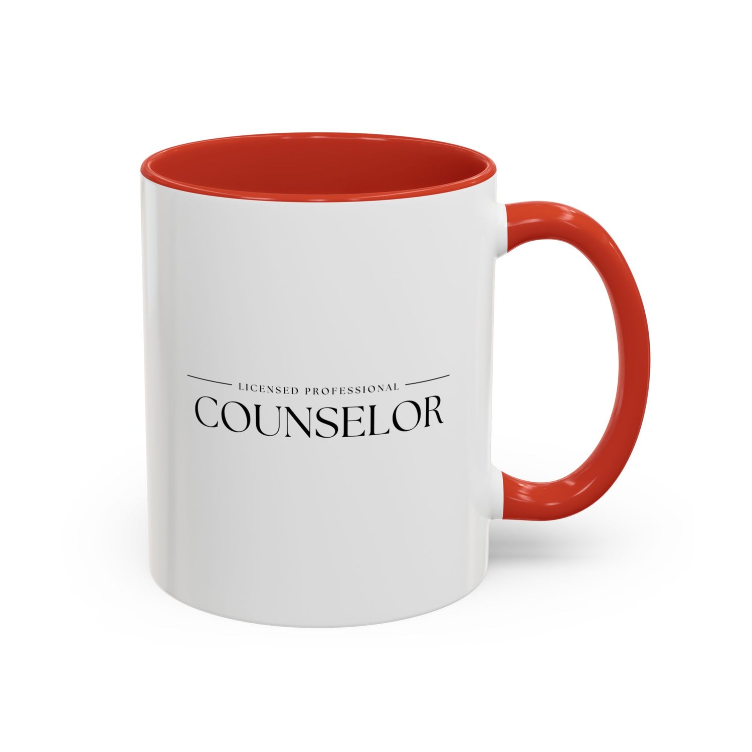 Mug - Licensed Professional Counselor Accent Coffee Mug (11, 15oz)