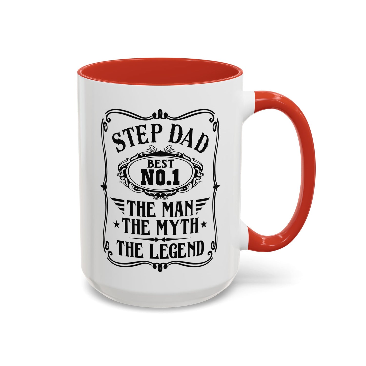 Step Dad Mug:The Man The Myth The Legend - Father's Day Gift