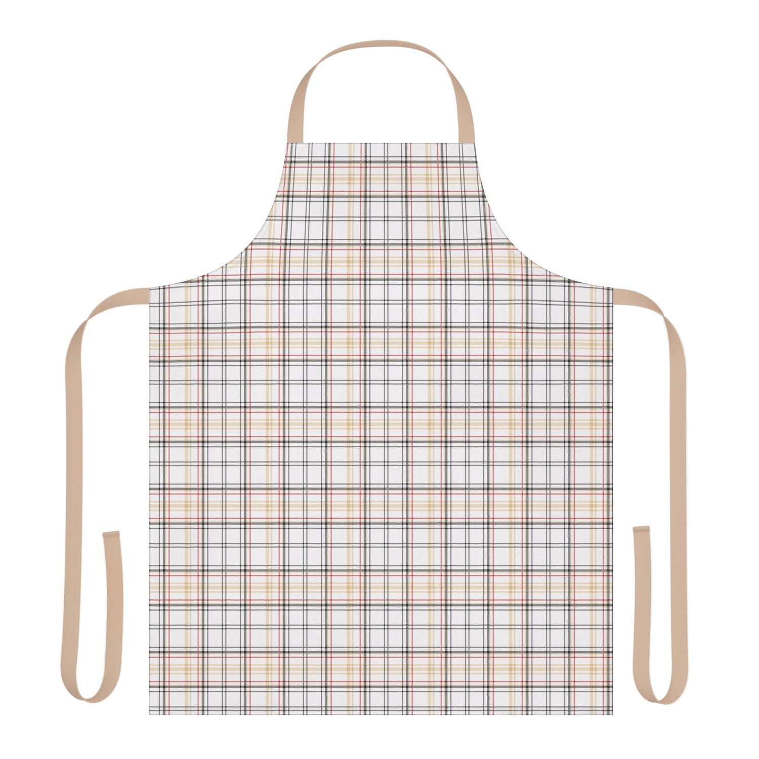Stylish Cooking Apron with 5-Color Straps, Perfect Gift for Chefs, Grill Masters, Baking Lovers, Home Cooks