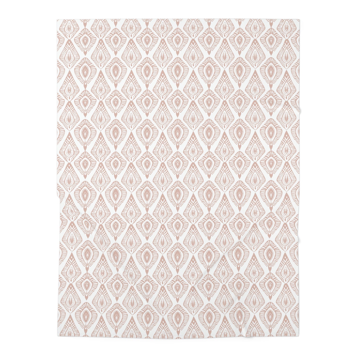 Baby Swaddle Blanket Boho Baby Dusty Pink 2