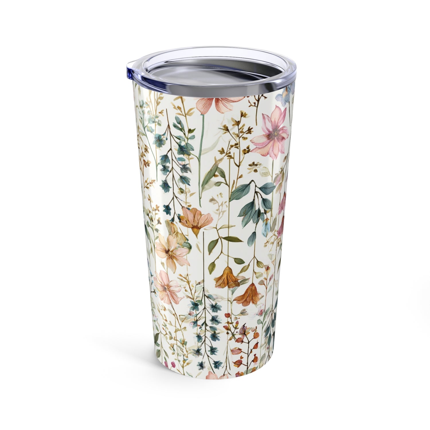Floral Tumbler 20oz Insulated Stainless Steel