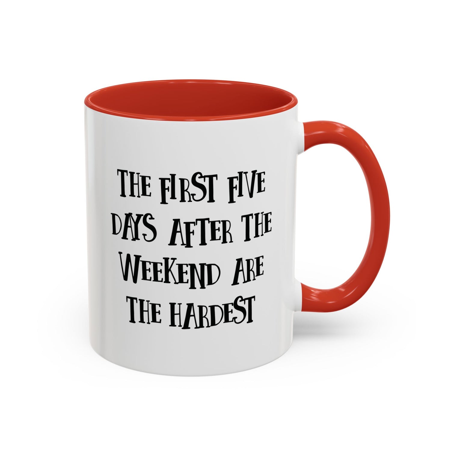 Motivational Coffee Mug, Cute Coffee Cup, Office Humor Mug, Gift for Her, Inspirational Tea Mug, Weekend Recovery Cup