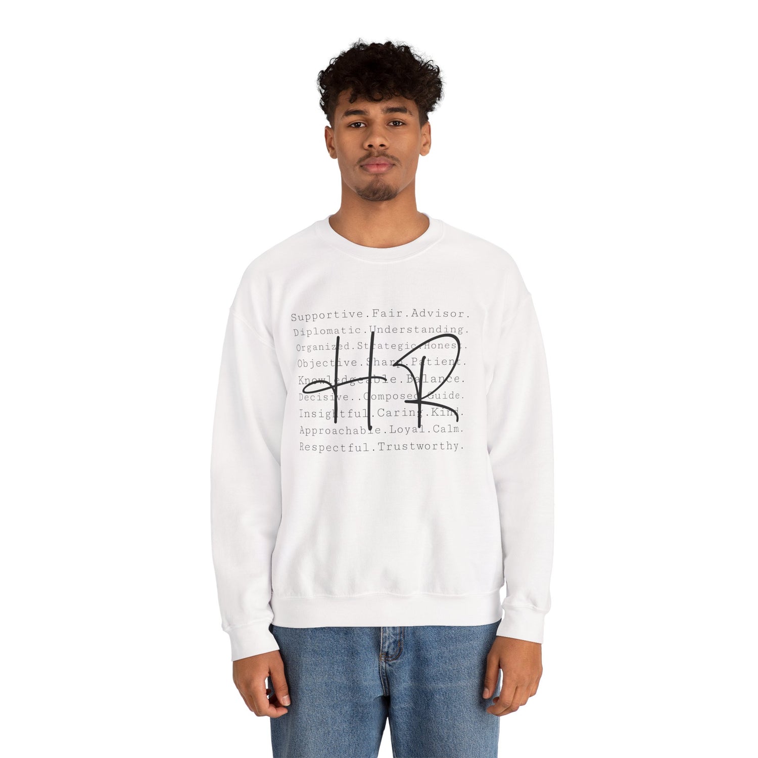 Supportive HR Advisor Sweatshirt, Unisex Crewneck Sweatshirt, Gift for HR Professionals