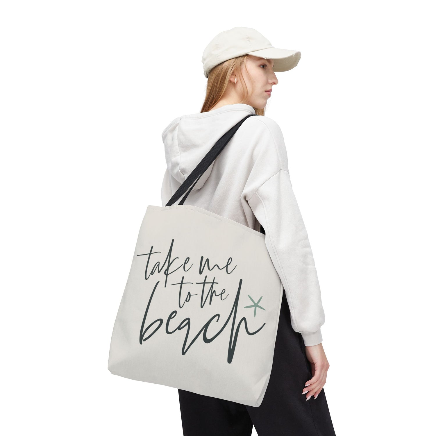 Beach Tote Bag | Take Me To The Beach | Summer Travel, Beach Day, Vacation Essentials, Gift for Beach Lovers, Sea Accessory