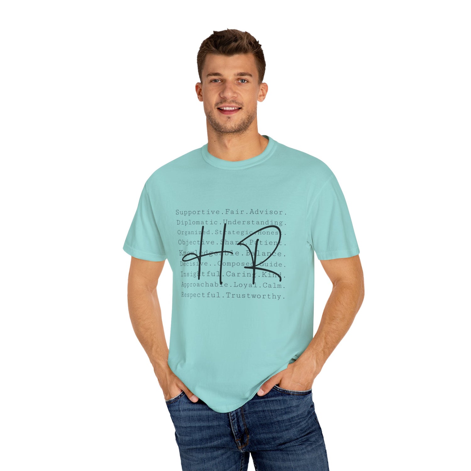 Inspirational Unisex Garment-Dyed T-shirt, Motivational Tee, Gift for Friends, Casual Wear, Positive Vibes