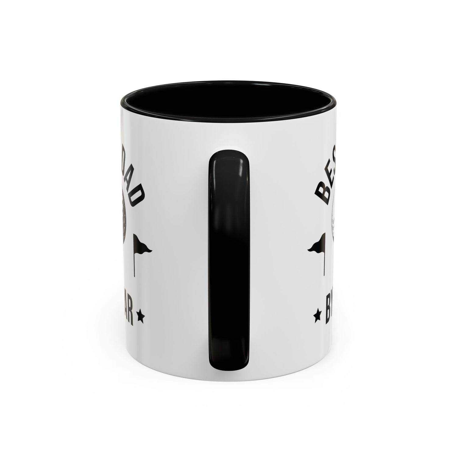 Dad Mug/Father's Day/Golfer/Gifts for him/Funny Mug/Accent Coffee Mug (11, 15oz) "Best Dad By Par"