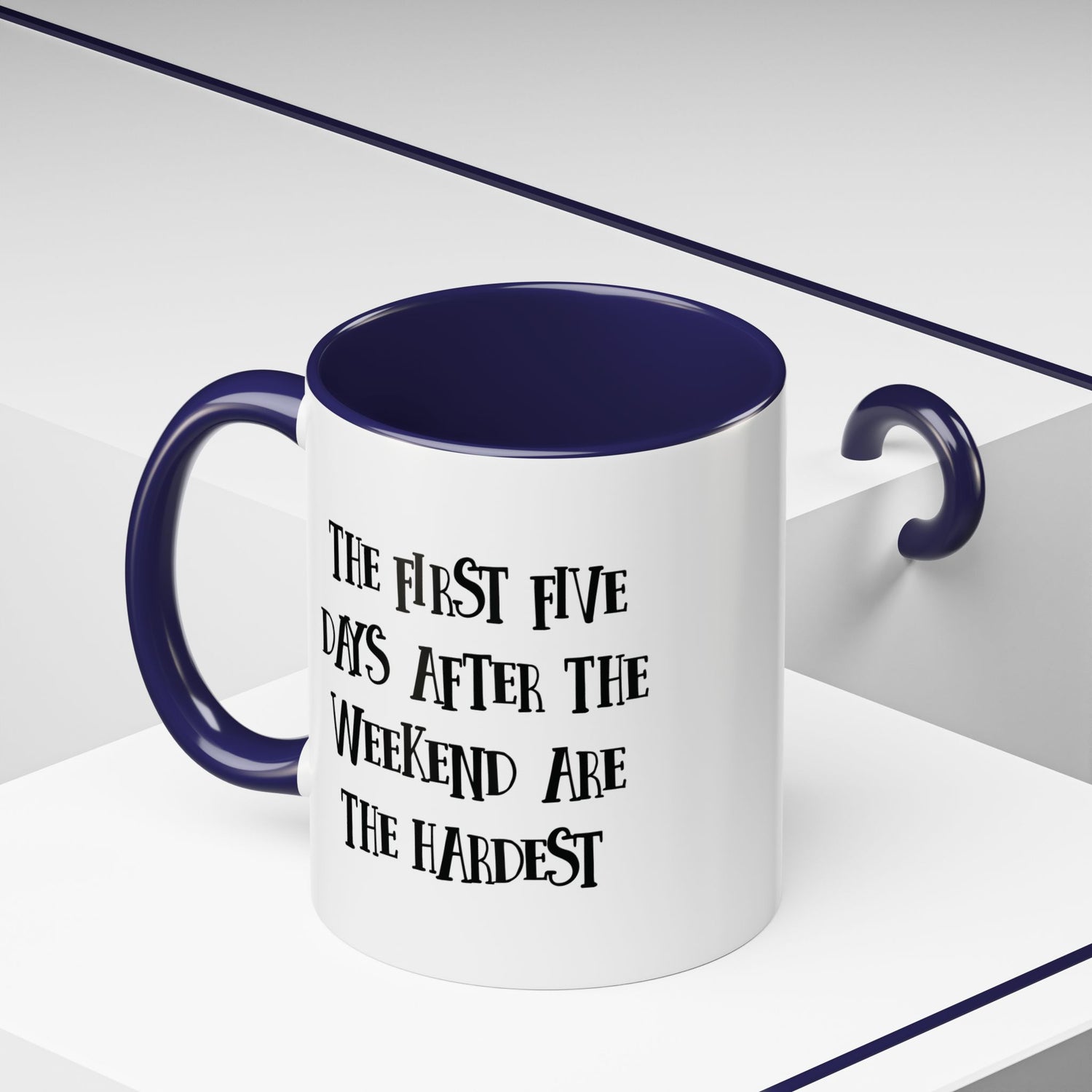Motivational Coffee Mug, Cute Coffee Cup, Office Humor Mug, Gift for Her, Inspirational Tea Mug, Weekend Recovery Cup