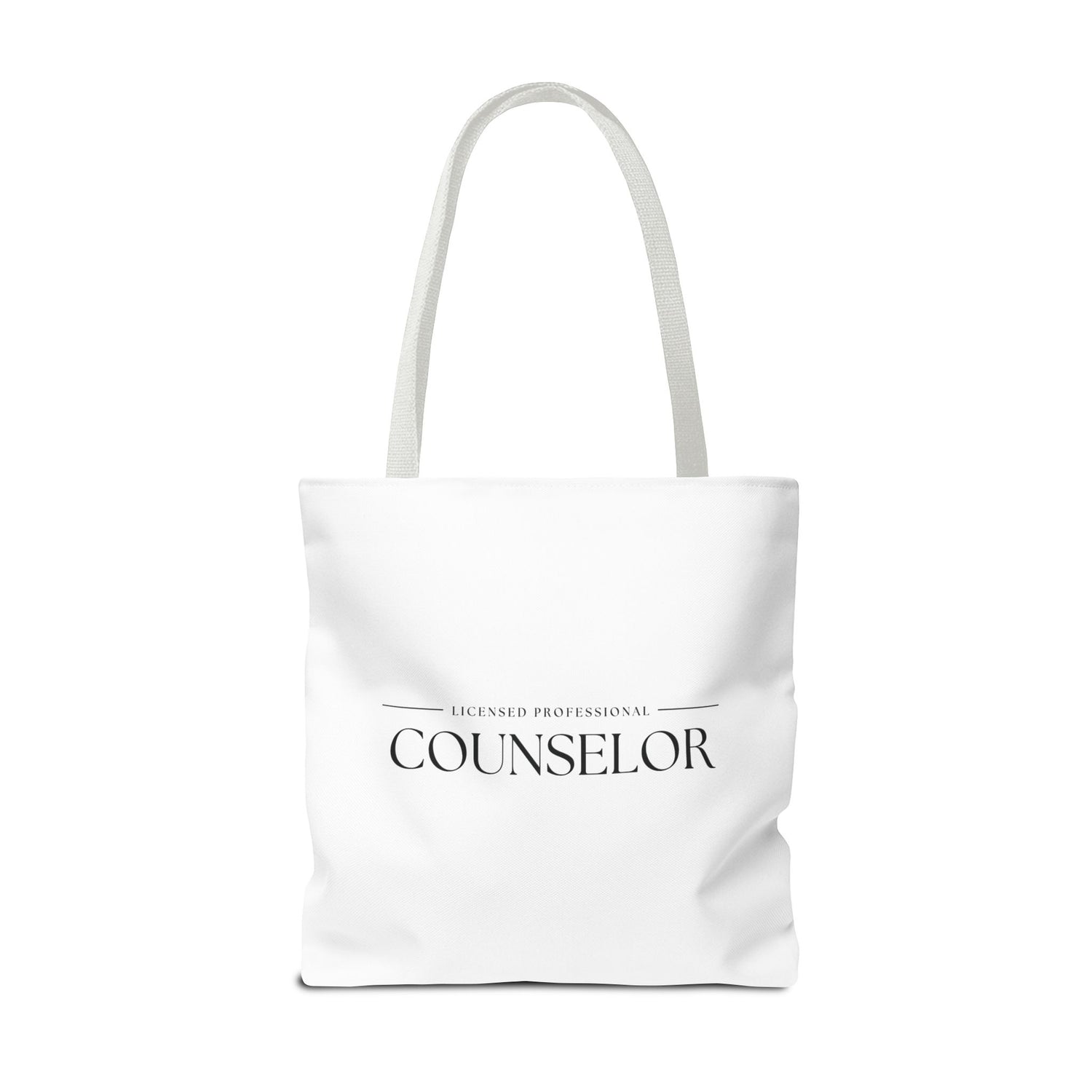 Licensed Counselor Tote Bag | Eco-Friendly Shopping Bag | Gift for Counselors, Therapist Tote, Daily Use Bag, Professional Accessory