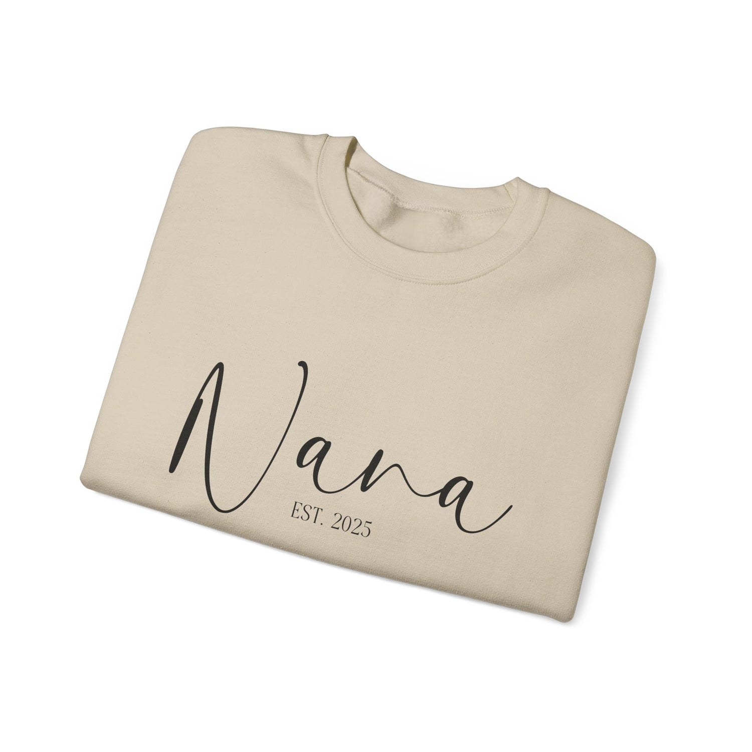 Personalized Nana Sweatshirt, Gift for Grandma, Custom Crewneck, Cozy Family Sweatshirt, Birthday Gift for Nana, Holiday Apparel