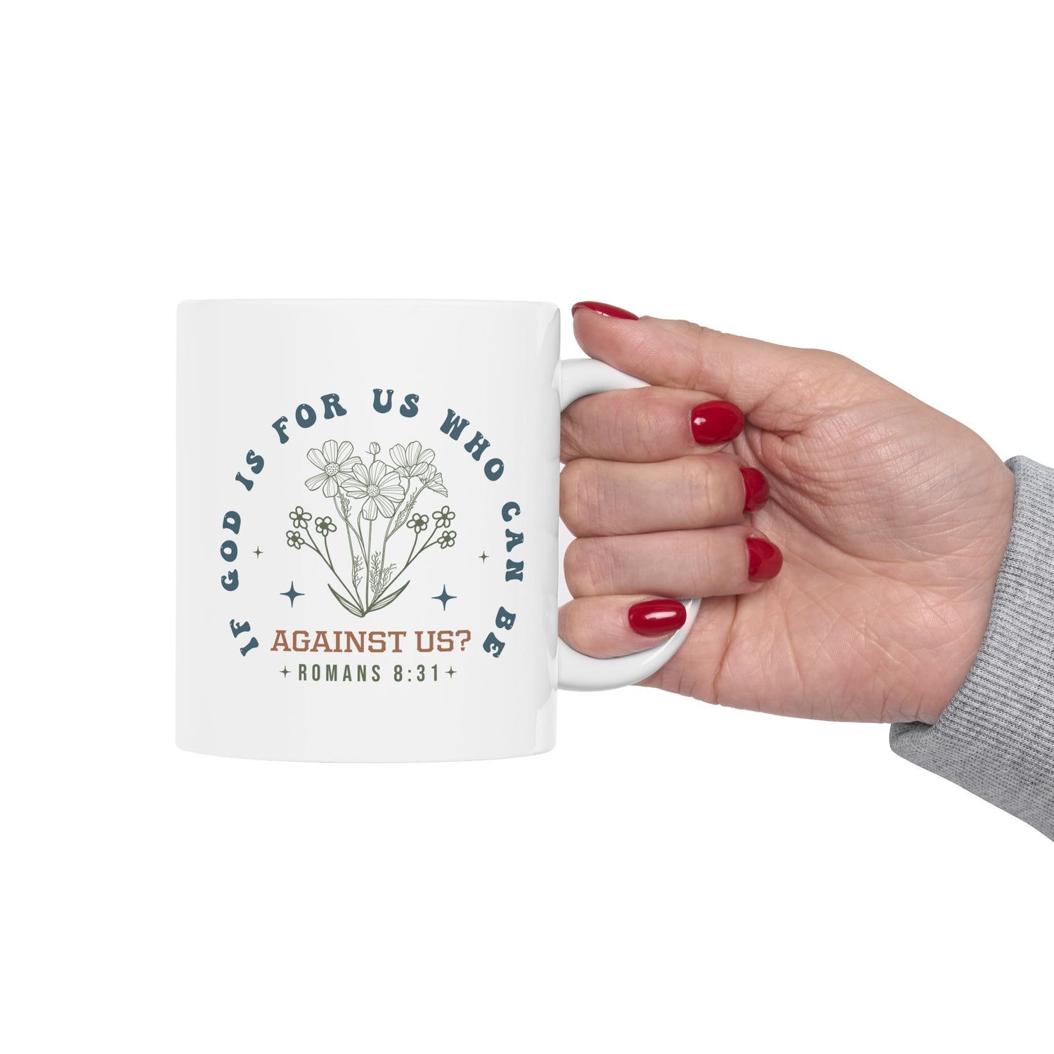 Christian Mug: Romans 8:31