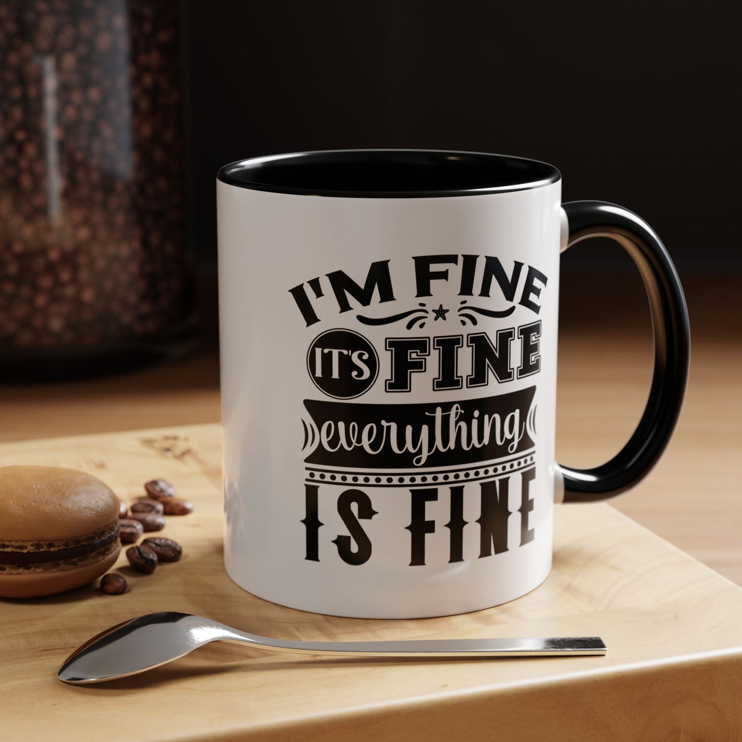 Im Fine Mug/Funny Accent Coffee Mug (11, 15oz)/Everything's Fine Mug/Gifts for him/her/Unique Coffee Mug/Tea