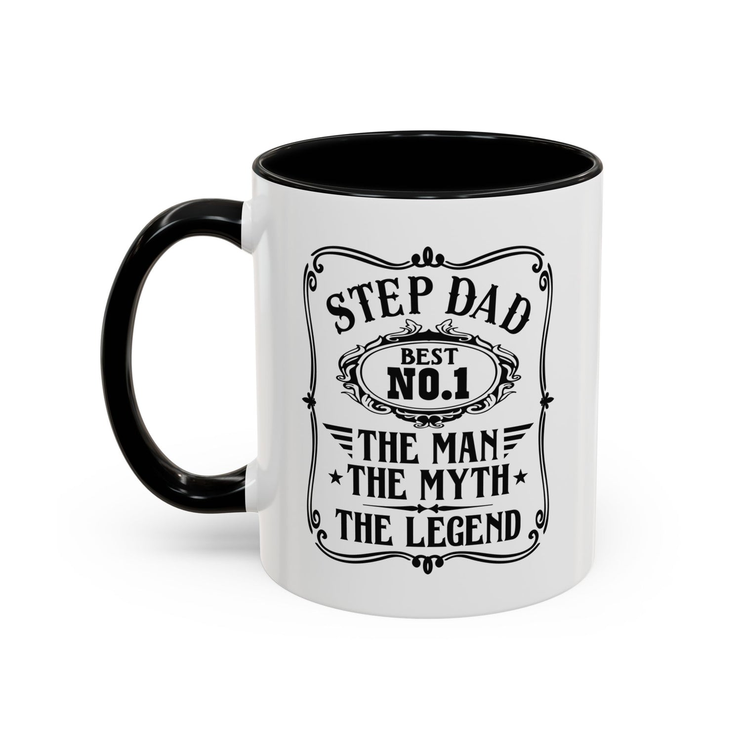 Step Dad Mug:The Man The Myth The Legend - Father's Day Gift