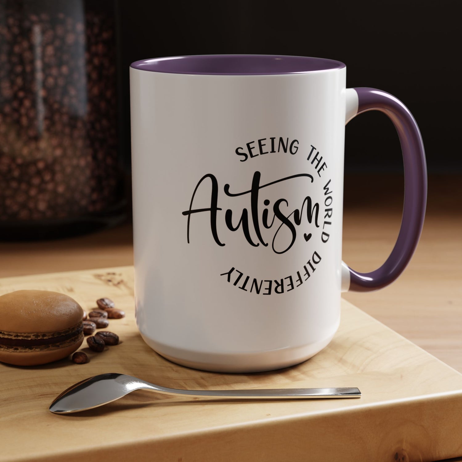 Autism Awareness Coffee Mug, Gift for Teachers, Unique Home Decor, Autism Support Mug, Inspirational Coffee Cup