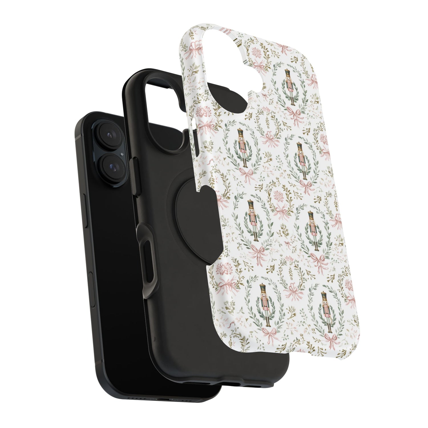 Impact-Resistant Phone Case- Nutcracker Floral