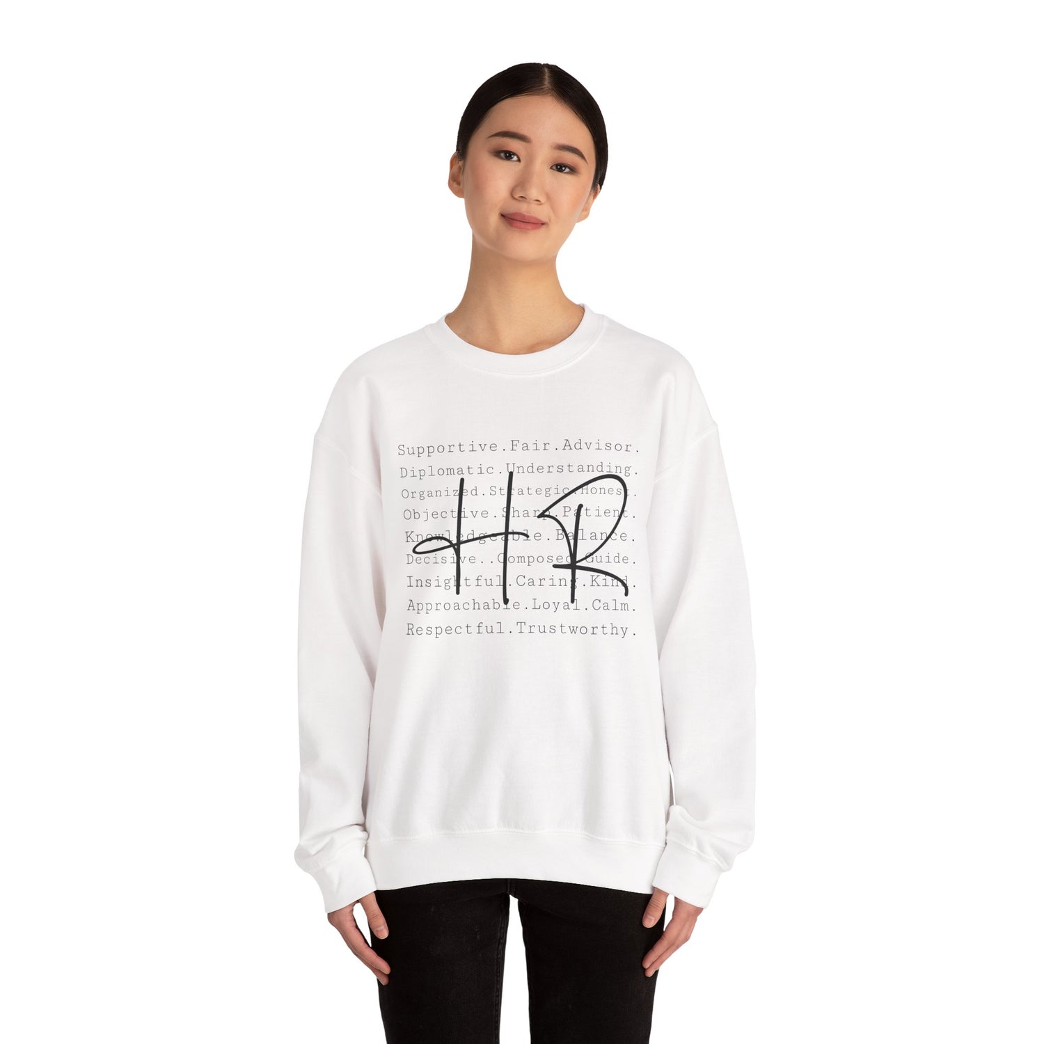 Supportive HR Advisor Sweatshirt, Unisex Crewneck Sweatshirt, Gift for HR Professionals