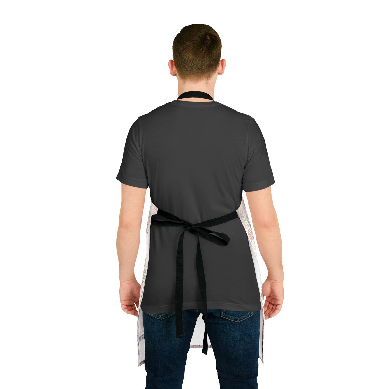 Festive Chef Apron | Deck the Halls Holiday Kitchen Gift, Christmas Cooking Accessory, Personalized Apron for Home Chefs