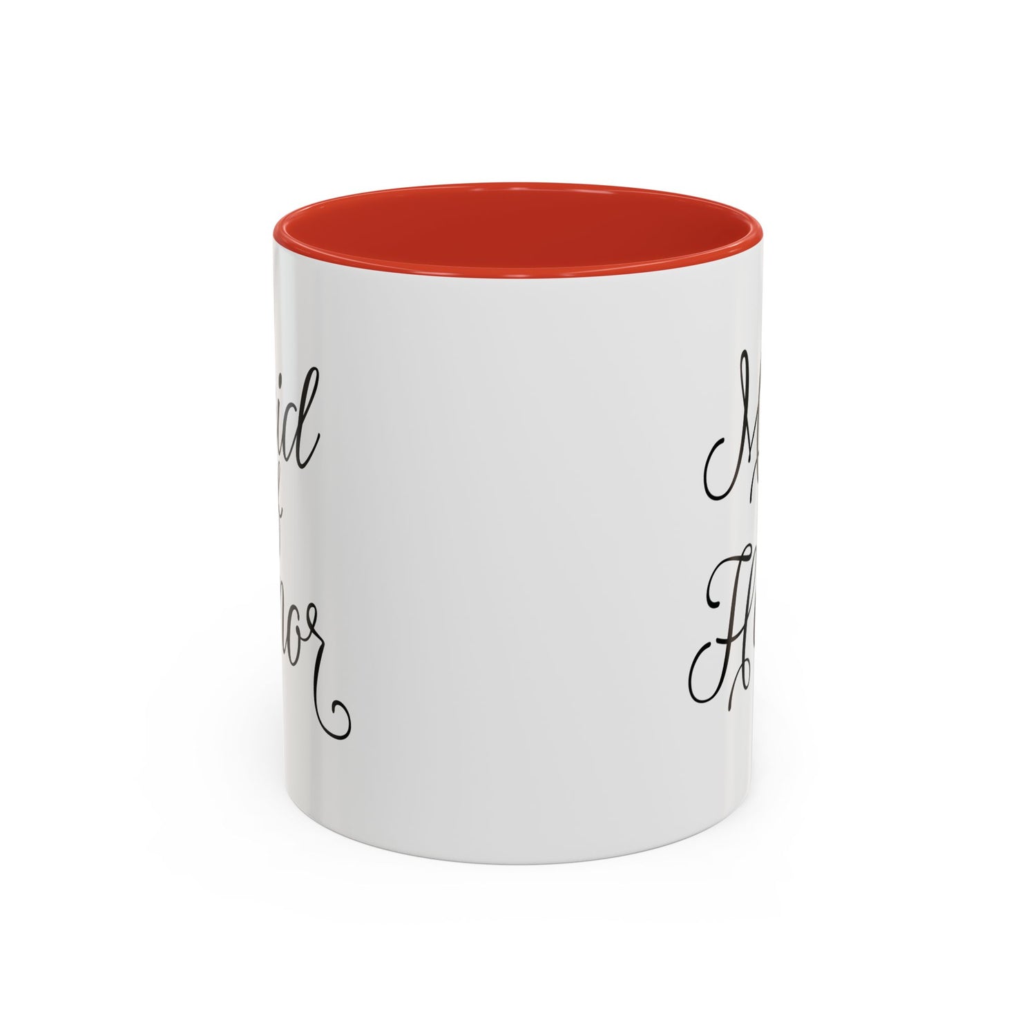 Maid of Honor Mug/Gift/Wedding Party Gift/Gifts for Her/Accent Coffee Mug (11, 15oz) "Maid of Honor"