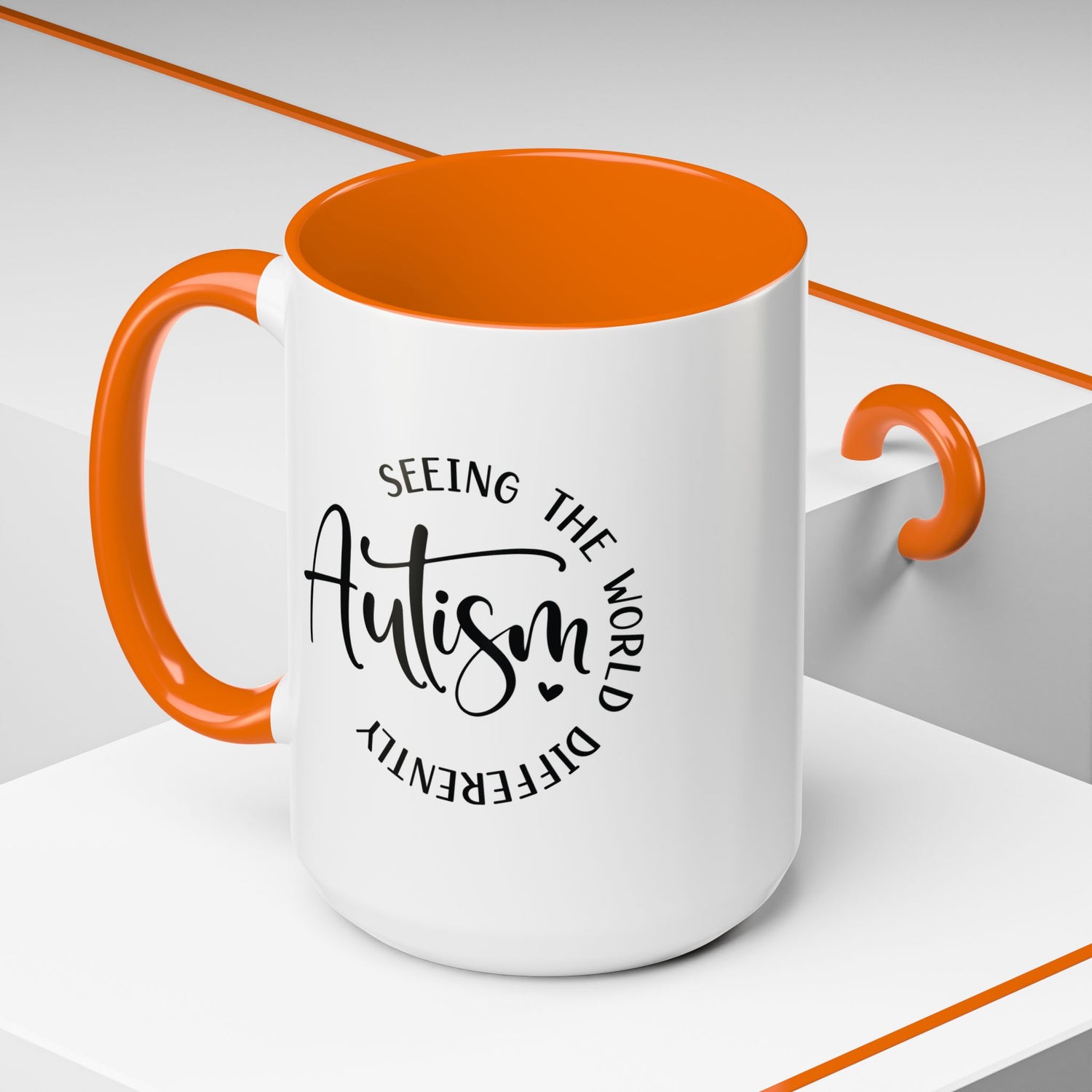 Autism Awareness Coffee Mug, Gift for Teachers, Unique Home Decor, Autism Support Mug, Inspirational Coffee Cup