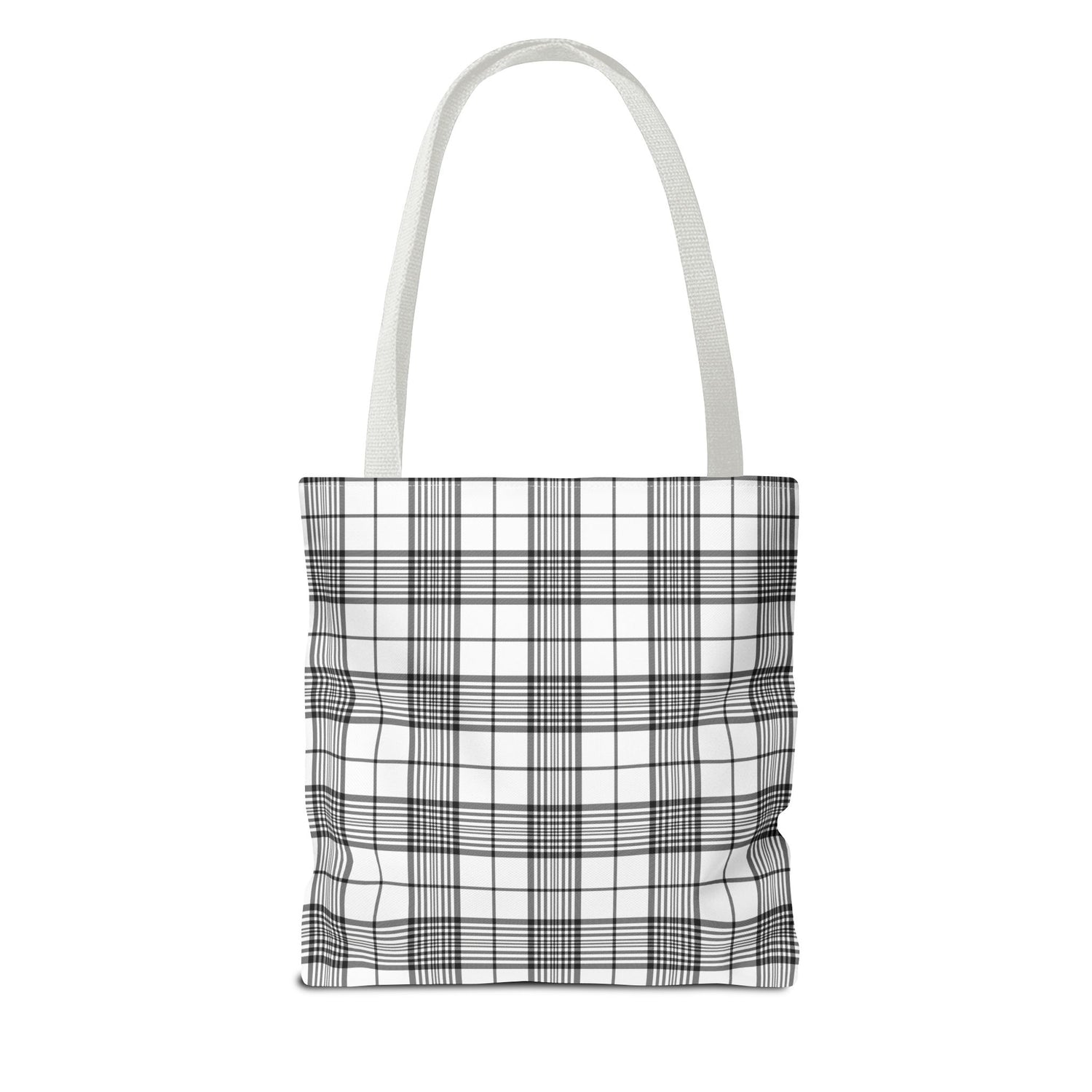 Farmhouse Plaid Tote Bag