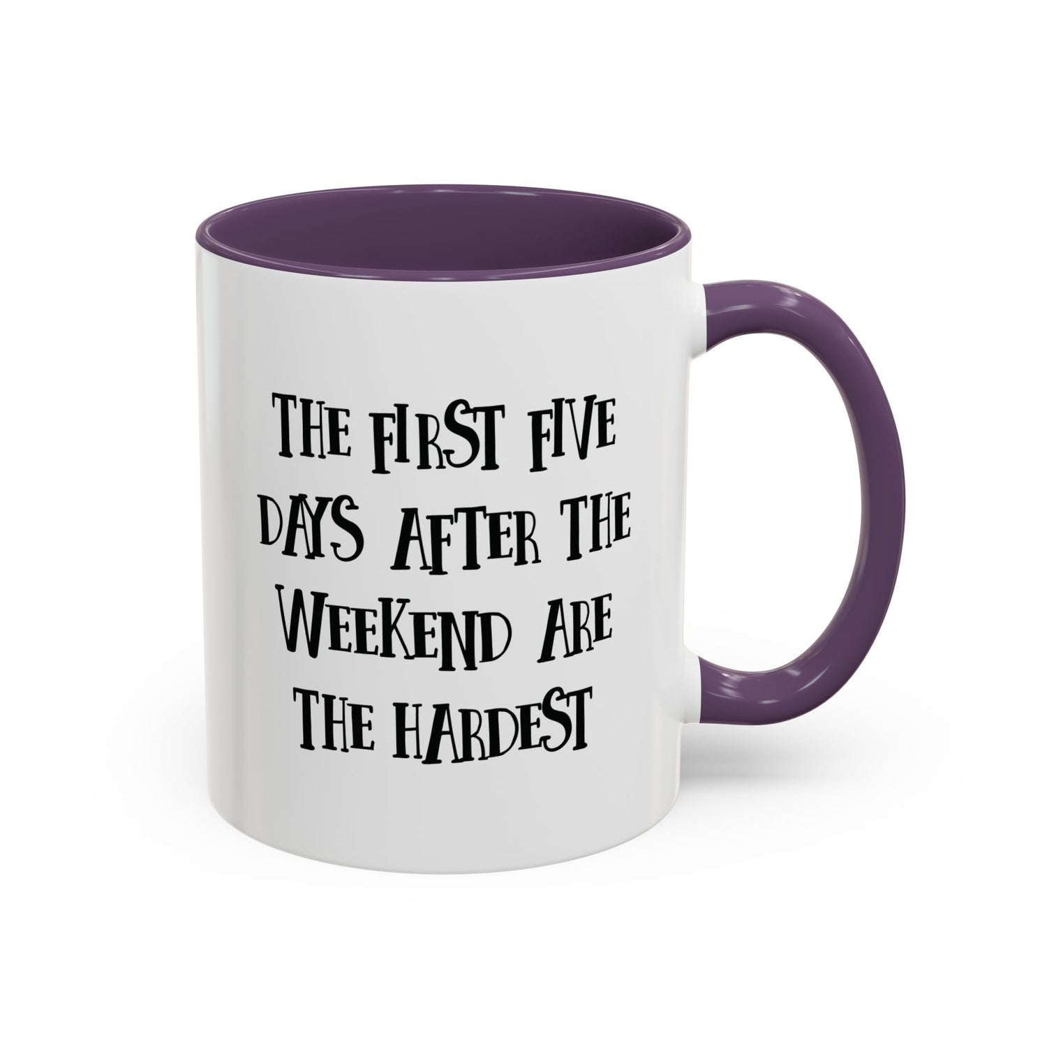 Motivational Coffee Mug, Cute Coffee Cup, Office Humor Mug, Gift for Her, Inspirational Tea Mug, Weekend Recovery Cup