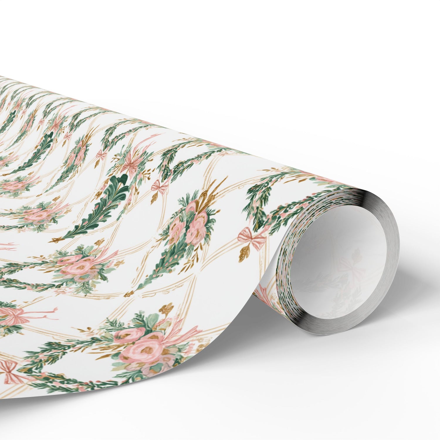 Premium Wrapping Paper- Elegant Floral Trees