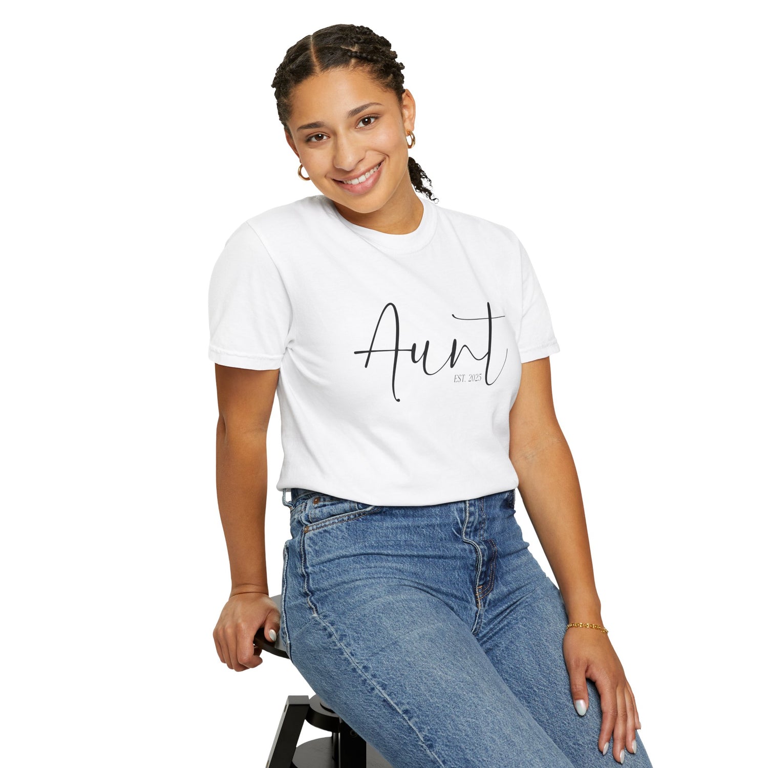 Aunt Est 2025 Garment-Dyed T-shirt