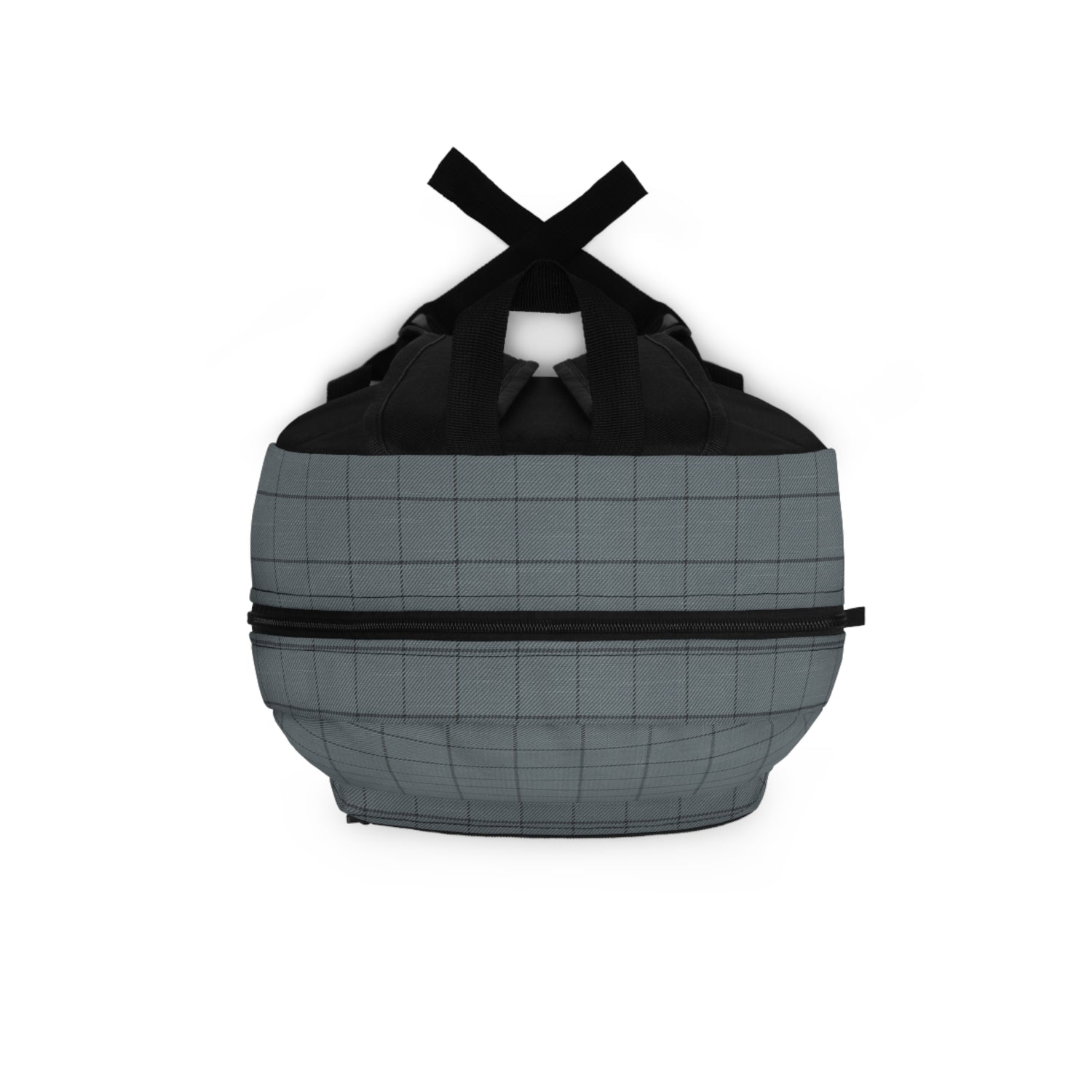 Backpack- Grid Blue and Black