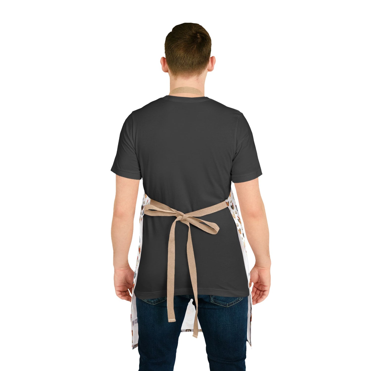 Charming Chicken Apron for Home Chefs, Cute Cooking Gift, Farmhouse Kitchen Decor, Party Apron for Gatherings, Unique Culinary Accessory