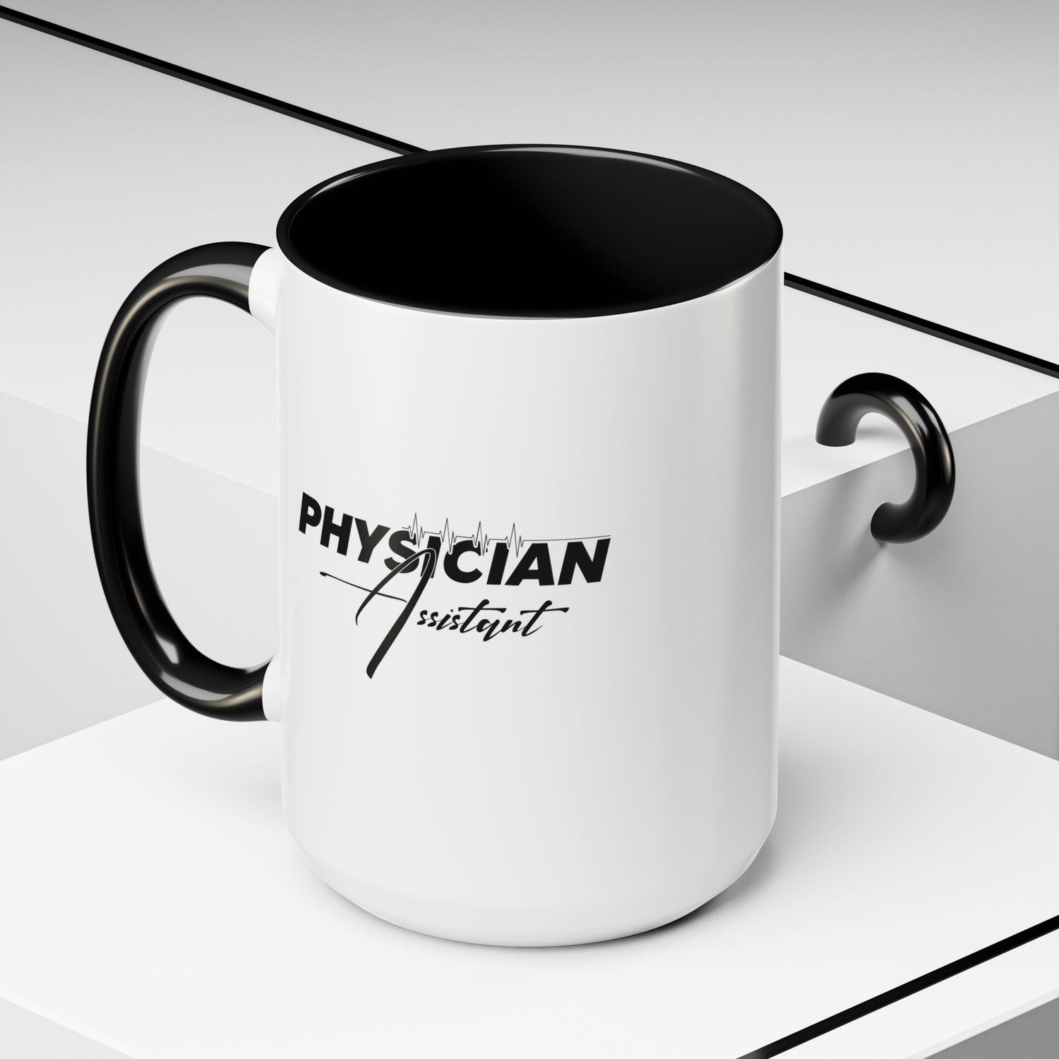 Physician Assistant Coffee Mug, Inspirational Mug for PA Graduates, Gift for Medical Professionals, Black Accented Coffee Cup, [...]