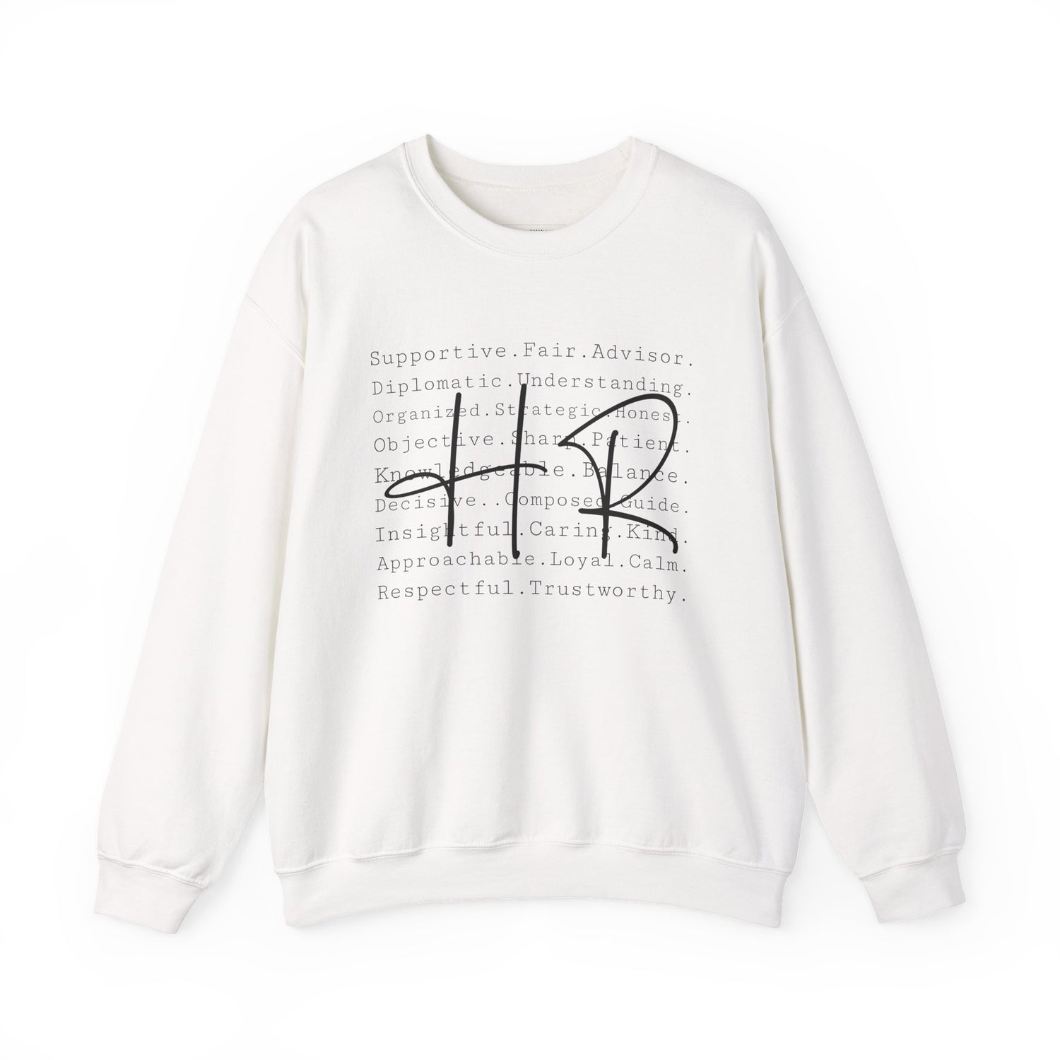 Supportive HR Advisor Sweatshirt, Unisex Crewneck Sweatshirt, Gift for HR Professionals