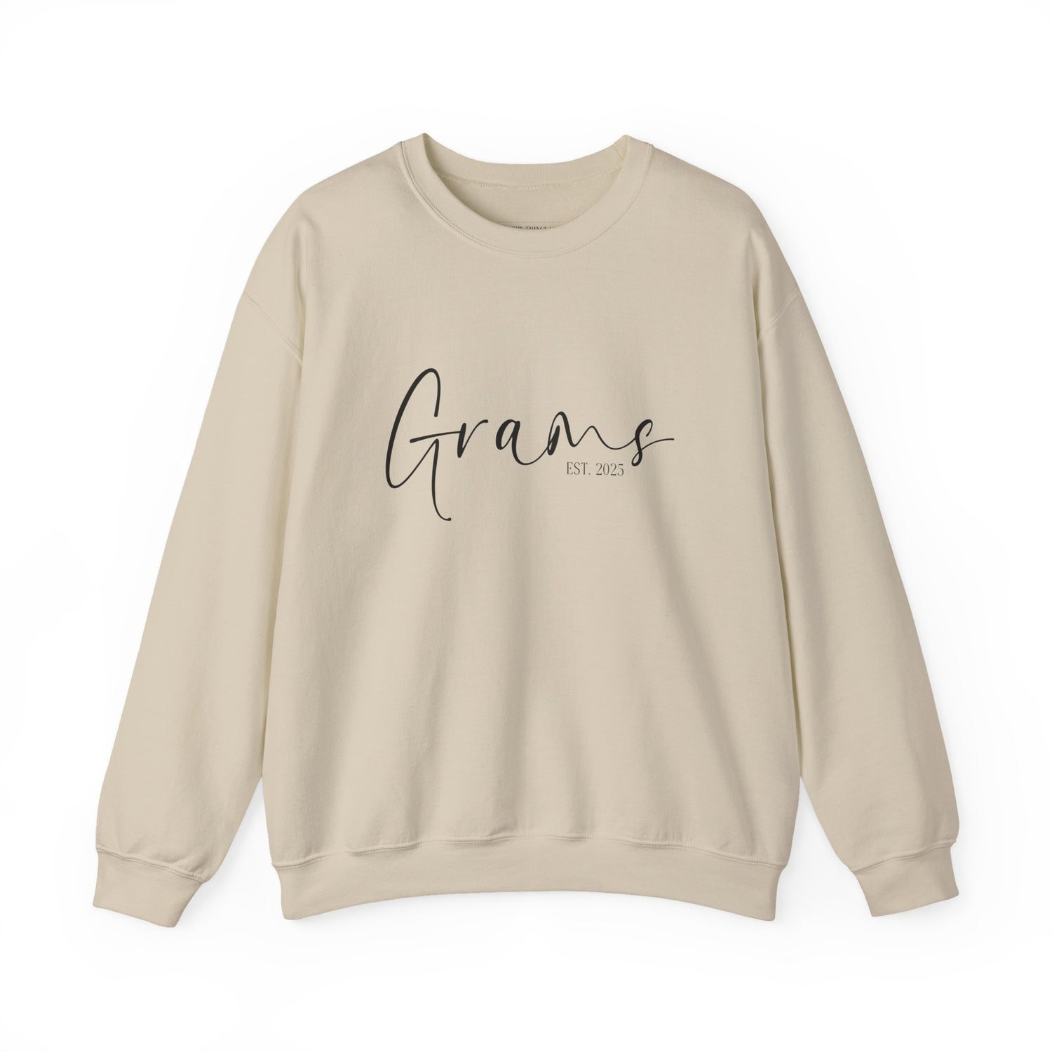Grams Crewneck Sweatshirt | Cozy Gift for Grandma | Perfect for Birthdays, Mother's Day, Family Gatherings, or Casual Wear