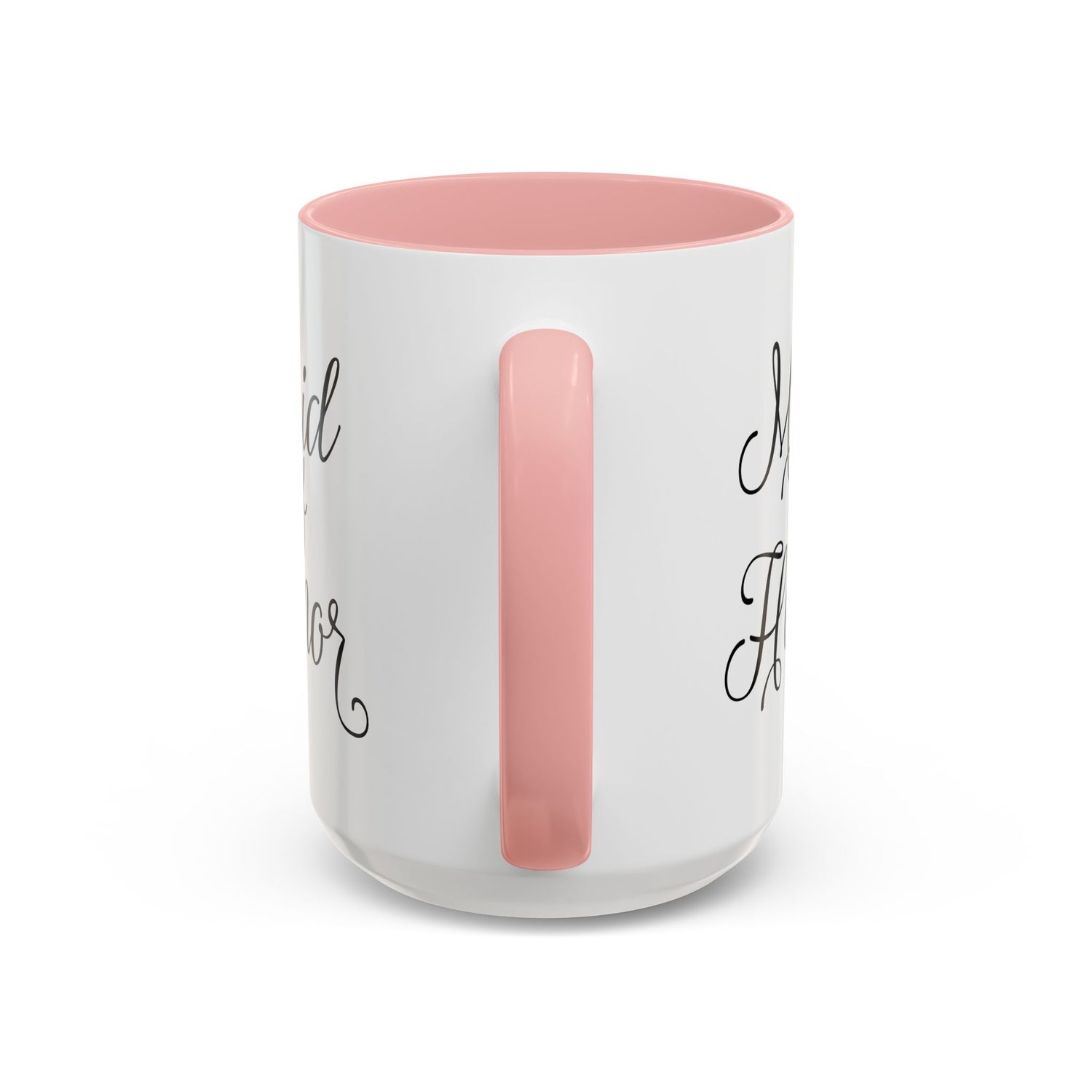 Maid of Honor Mug/Gift/Wedding Party Gift/Gifts for Her/Accent Coffee Mug (11, 15oz) "Maid of Honor"