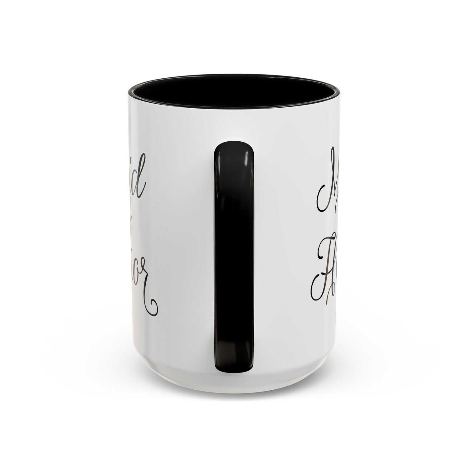 Maid of Honor Mug/Gift/Wedding Party Gift/Gifts for Her/Accent Coffee Mug (11, 15oz) "Maid of Honor"