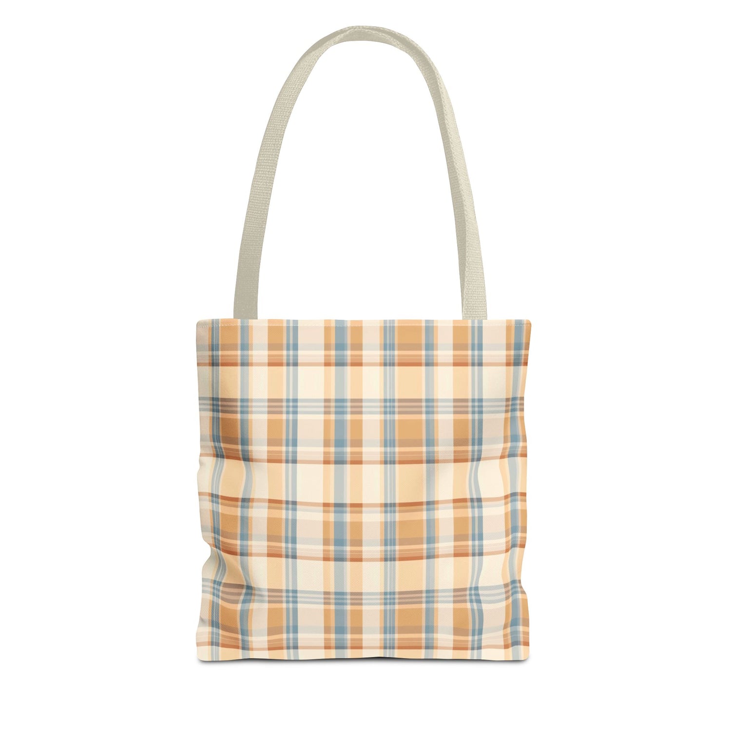 Plaid Tote Bag - Stylish Reusable Bag for Shopping, Beach, Gym, or Everyday Use - Perfect Gift for All Occasions