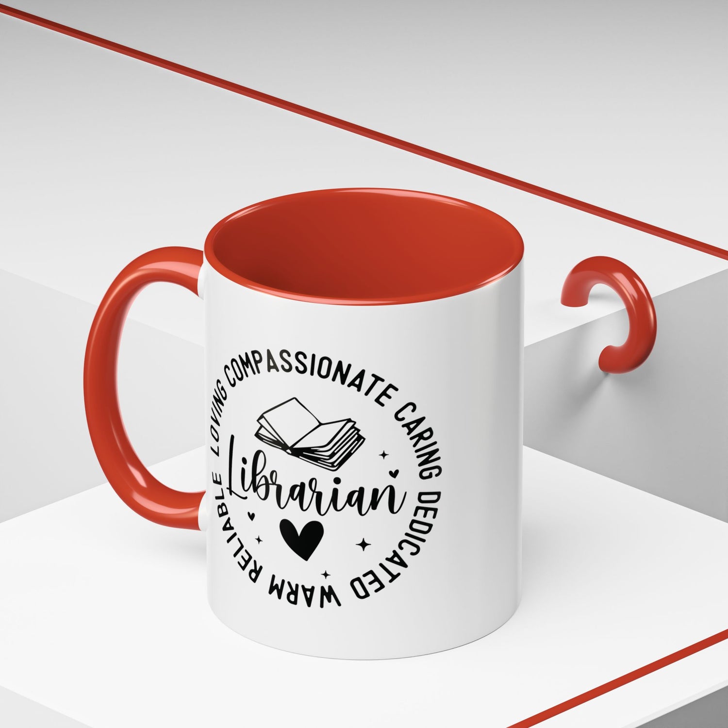 Librarian Coffee Mug - Unique Gift for Book Lovers, Personalized Mug, Literary Decor, Teacher Appreciation