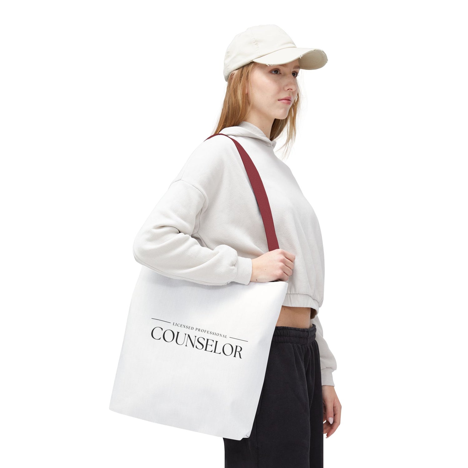 Licensed Counselor Tote Bag | Eco-Friendly Shopping Bag | Gift for Counselors, Therapist Tote, Daily Use Bag, Professional Accessory
