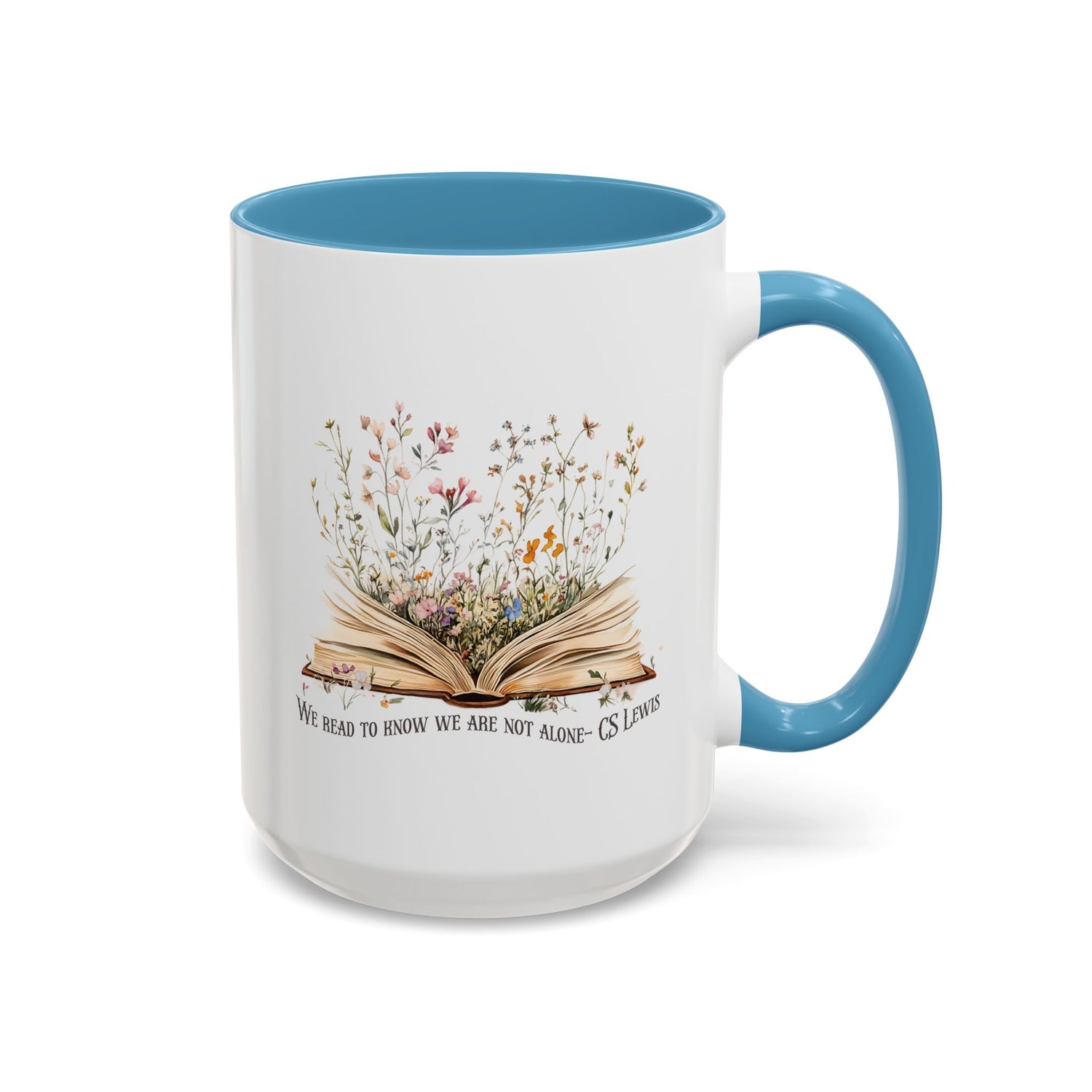 Reading Quote Accent Coffee Mug