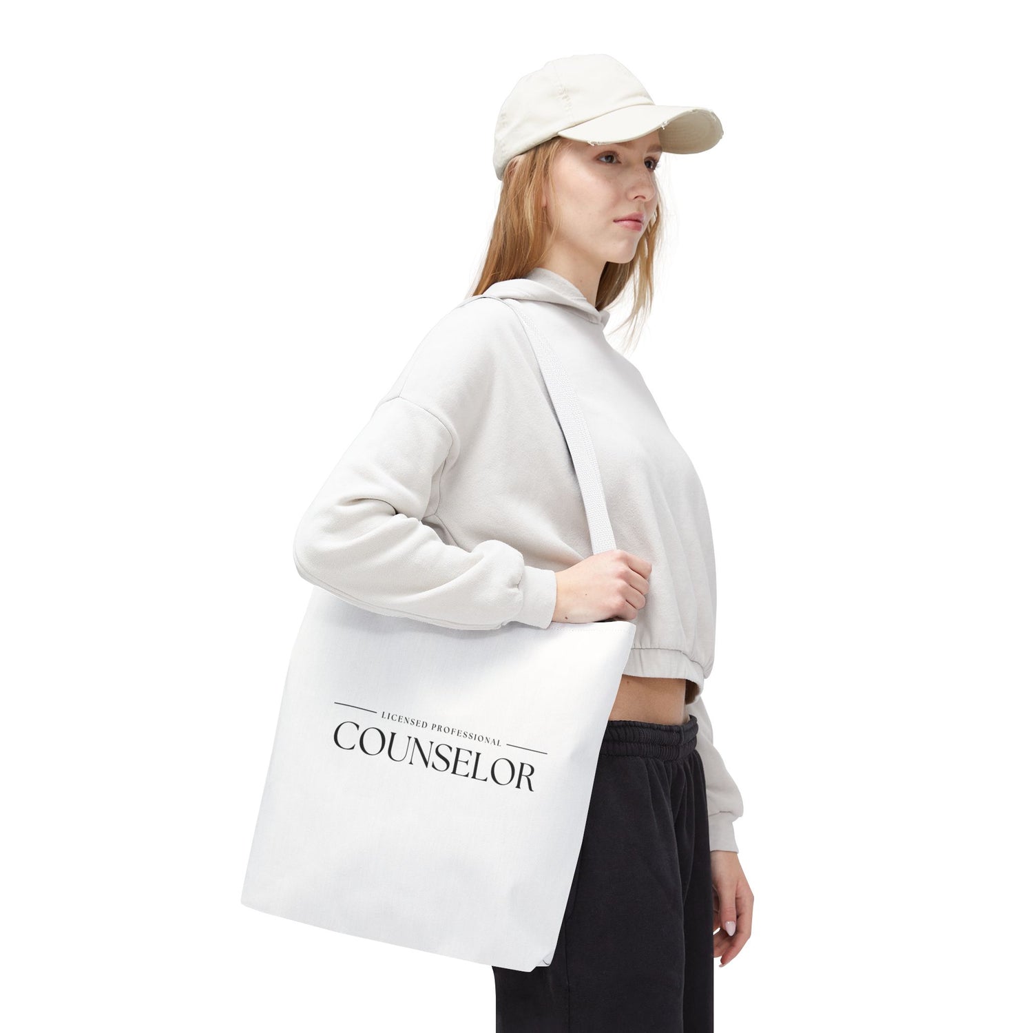 Licensed Counselor Tote Bag | Eco-Friendly Shopping Bag | Gift for Counselors, Therapist Tote, Daily Use Bag, Professional Accessory