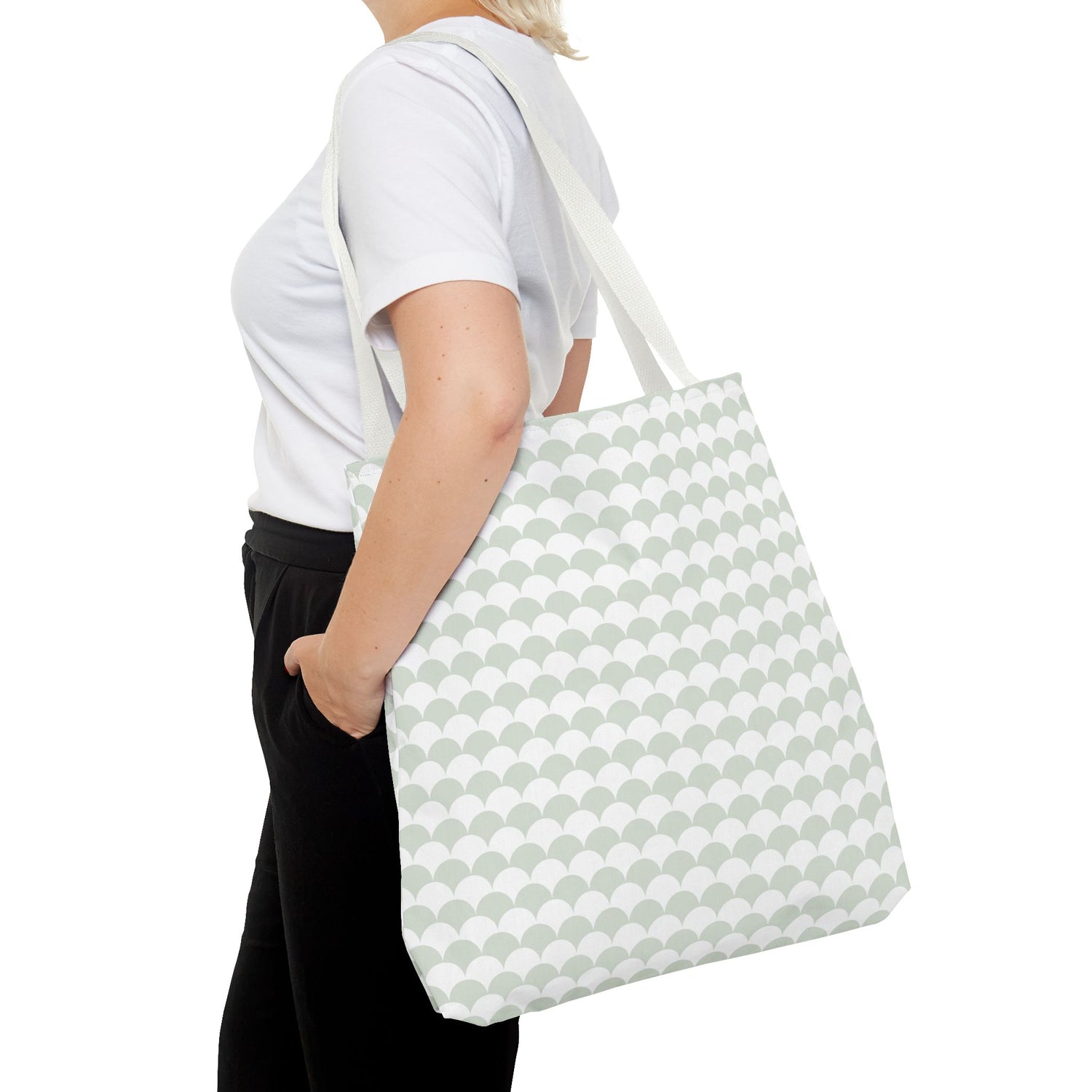 Stylish Patterned Tote Bag - Eco-Friendly Shopping, Casual Bag, Gift Idea, Reusable Bag, Everyday Accessory