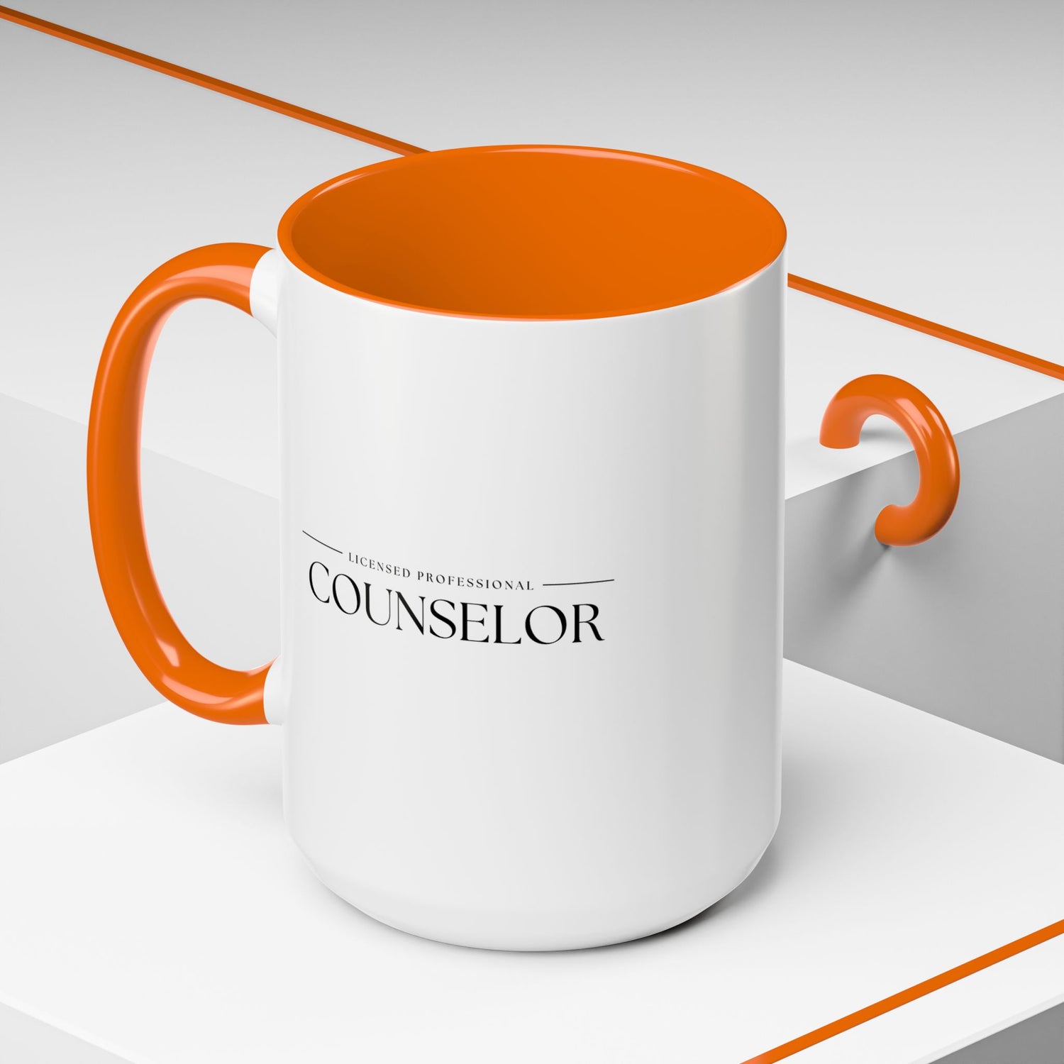 Mug - Licensed Professional Counselor Accent Coffee Mug (11, 15oz)
