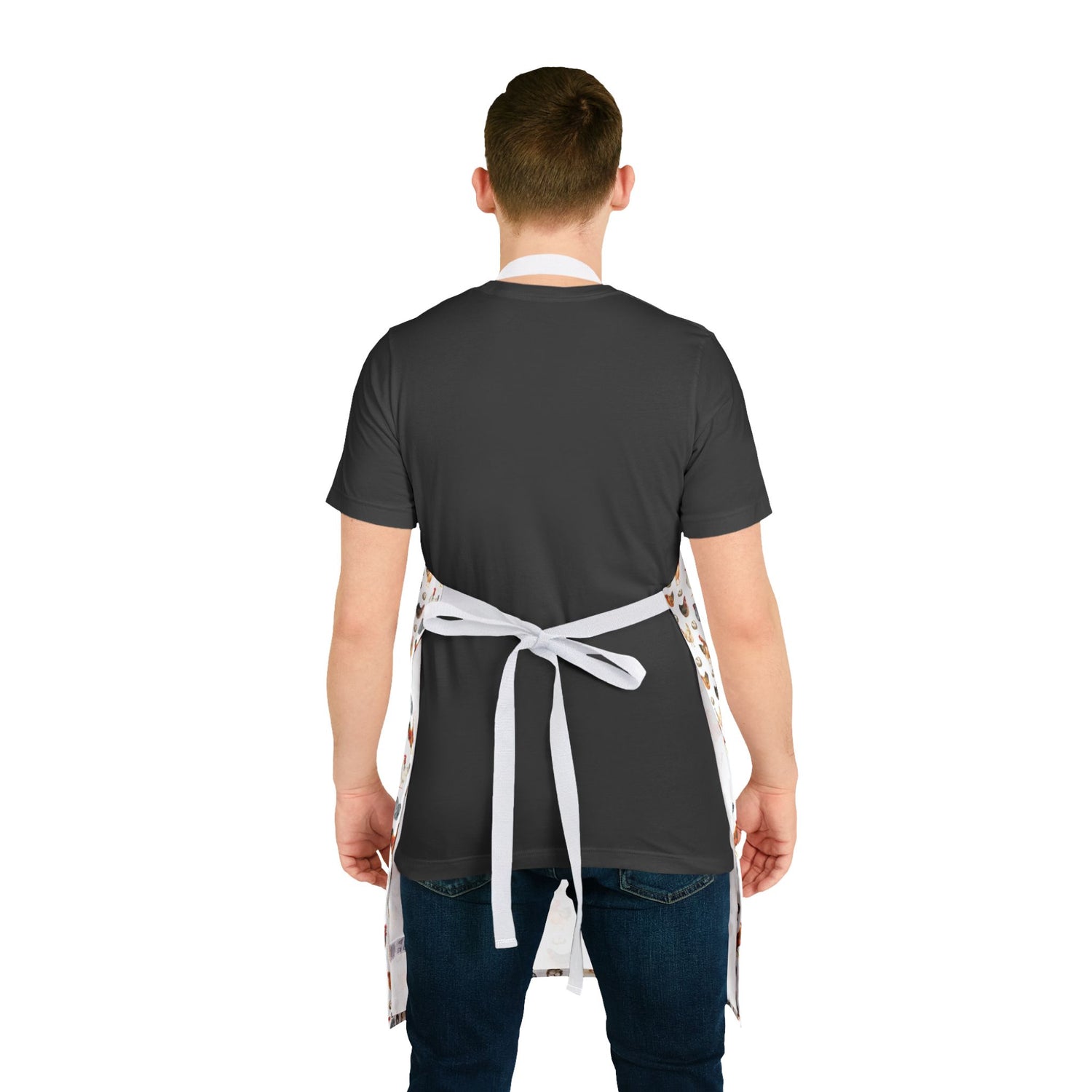 Charming Chicken Apron for Home Chefs, Cute Cooking Gift, Farmhouse Kitchen Decor, Party Apron for Gatherings, Unique Culinary Accessory