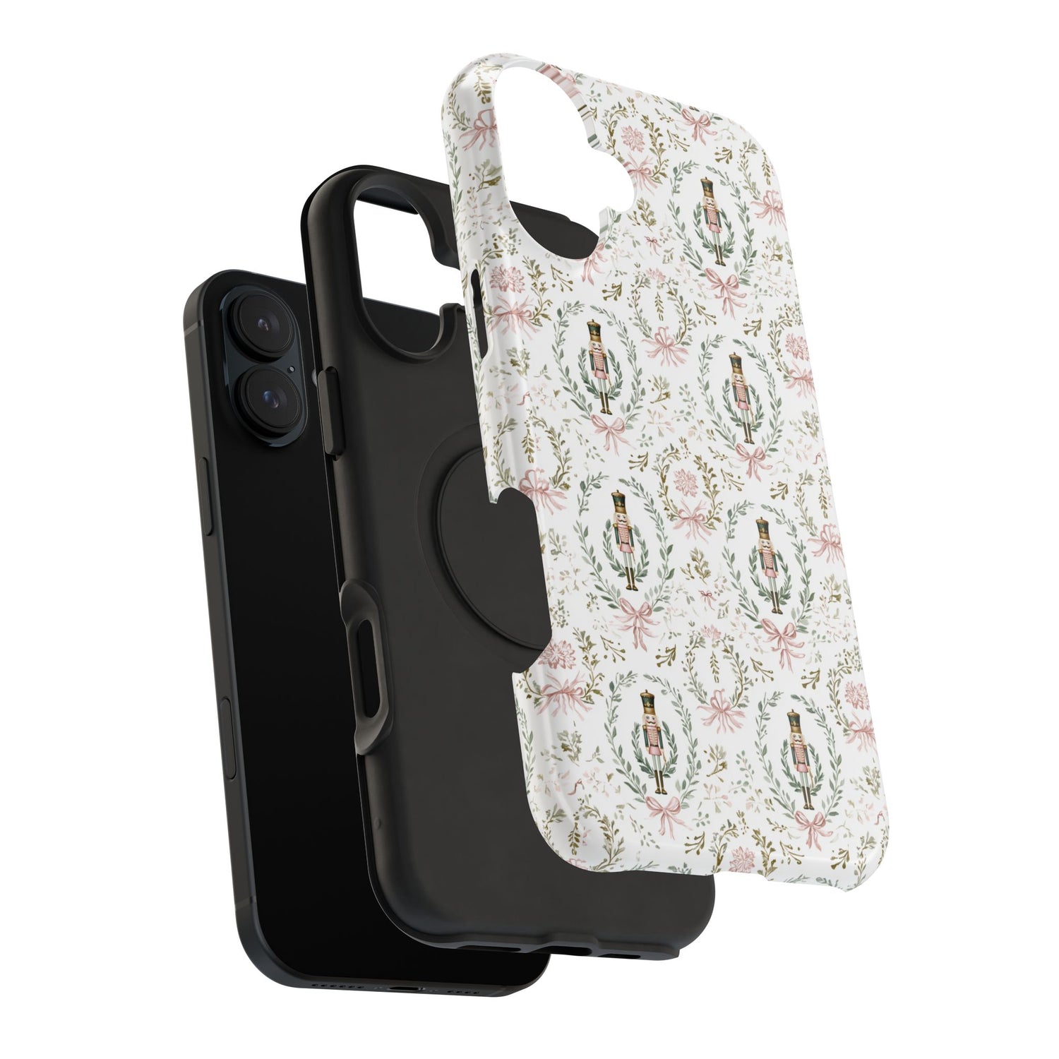 Impact-Resistant Phone Case- Nutcracker Floral
